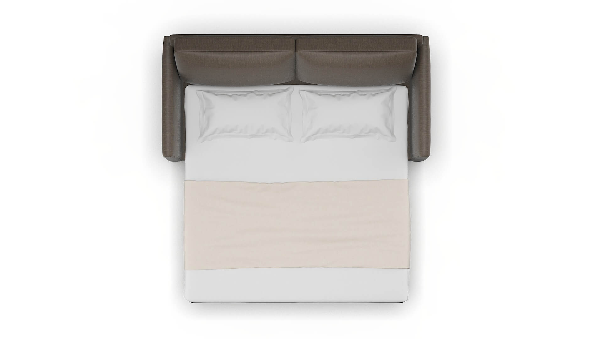 Dover Keylargo Bark Sofa Sleeper Espresso legs 3