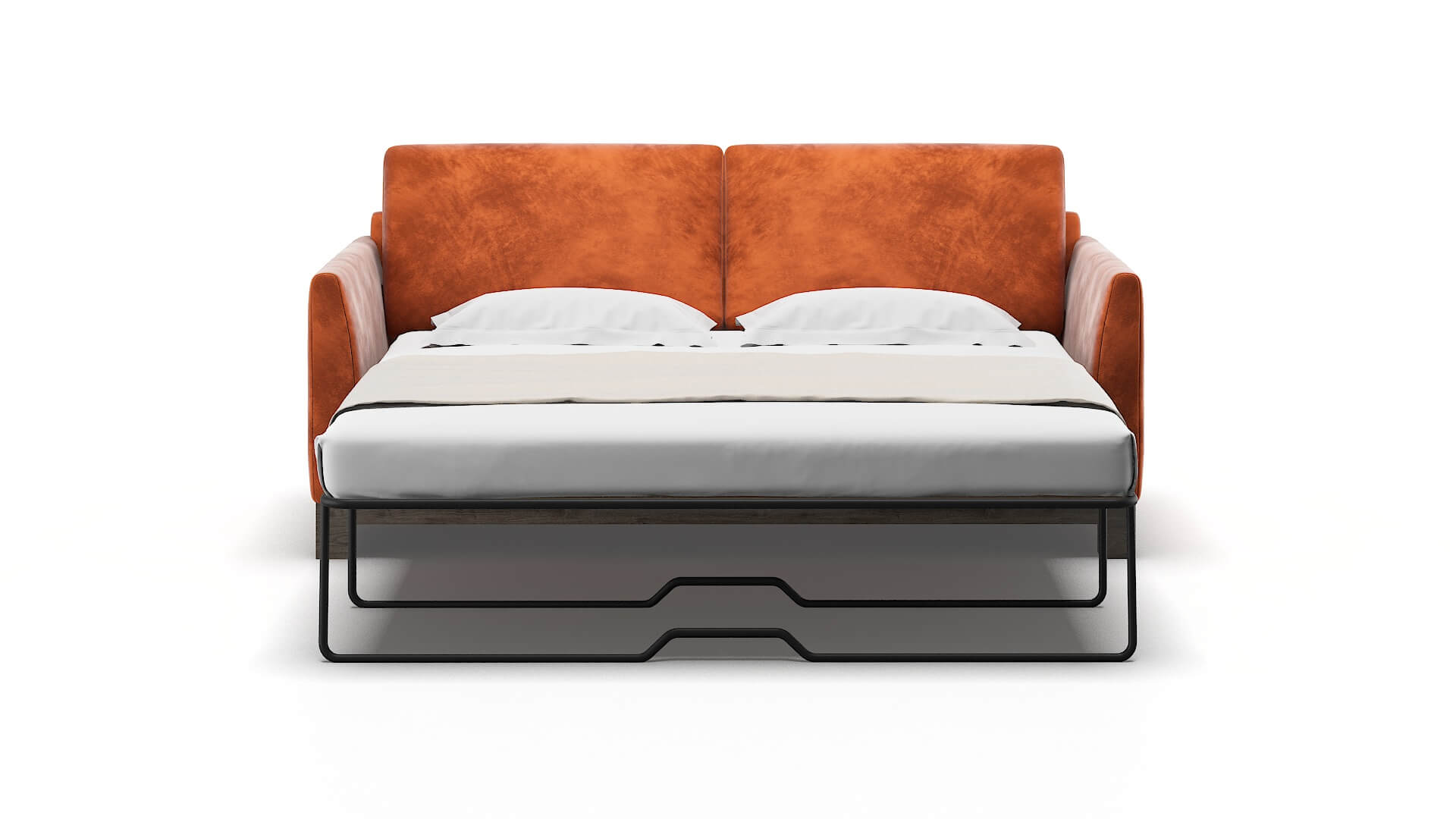 Dover Loft Copper Sofa Sleeper Espresso legs 1