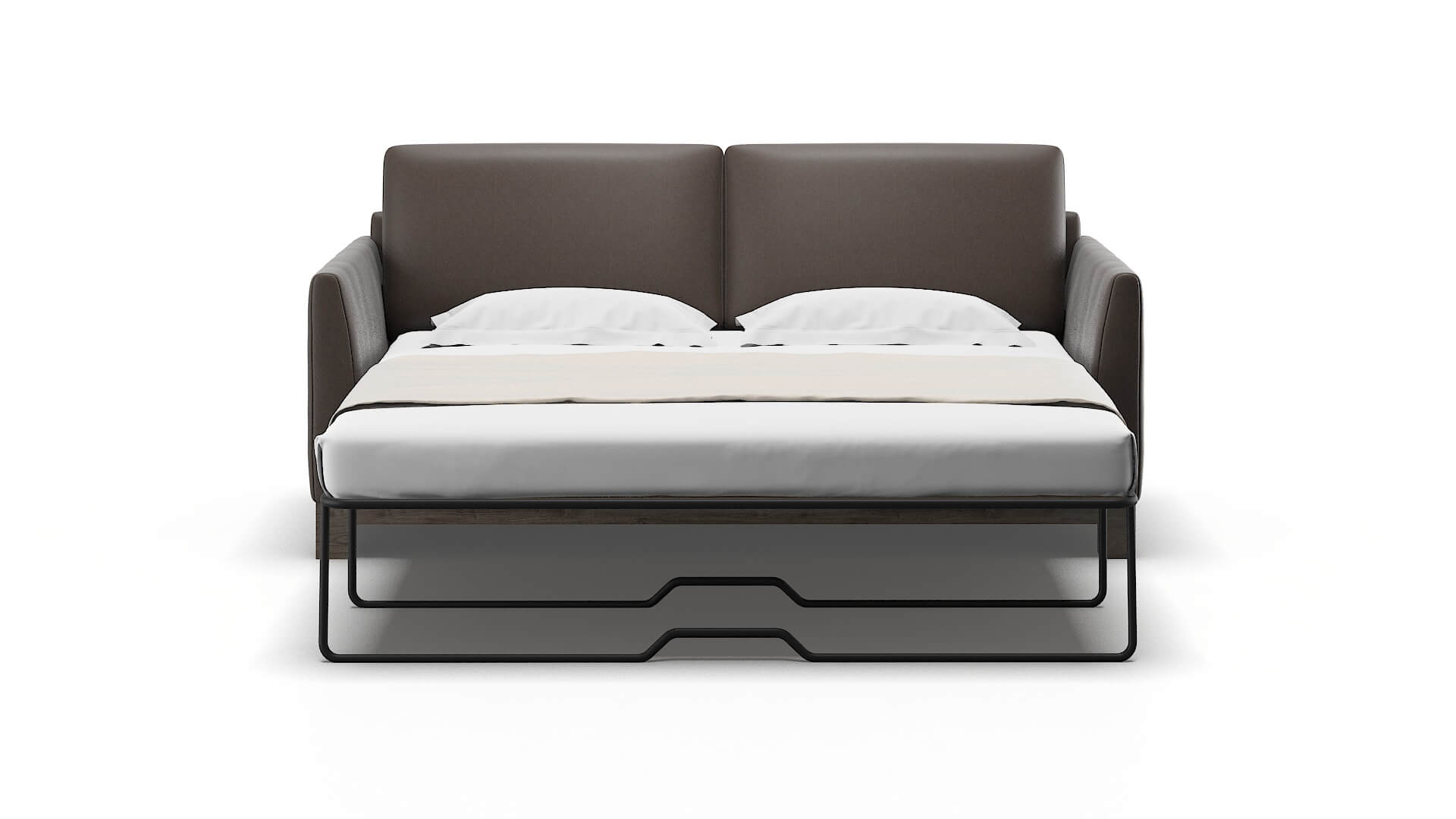 Dover Naples Graphite Sofa Sleeper Espresso legs 1