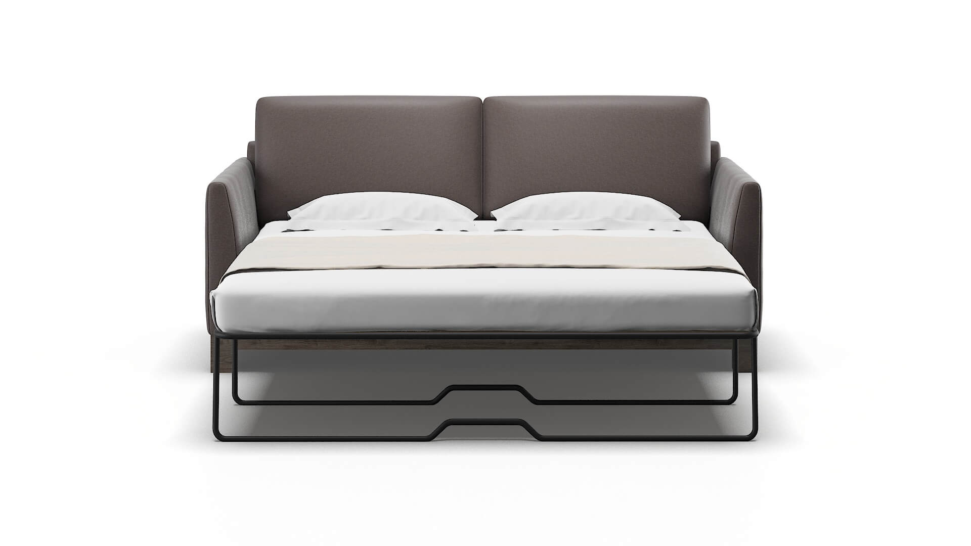 Dover Oscar Chocolate Sofa Sleeper Espresso legs 1