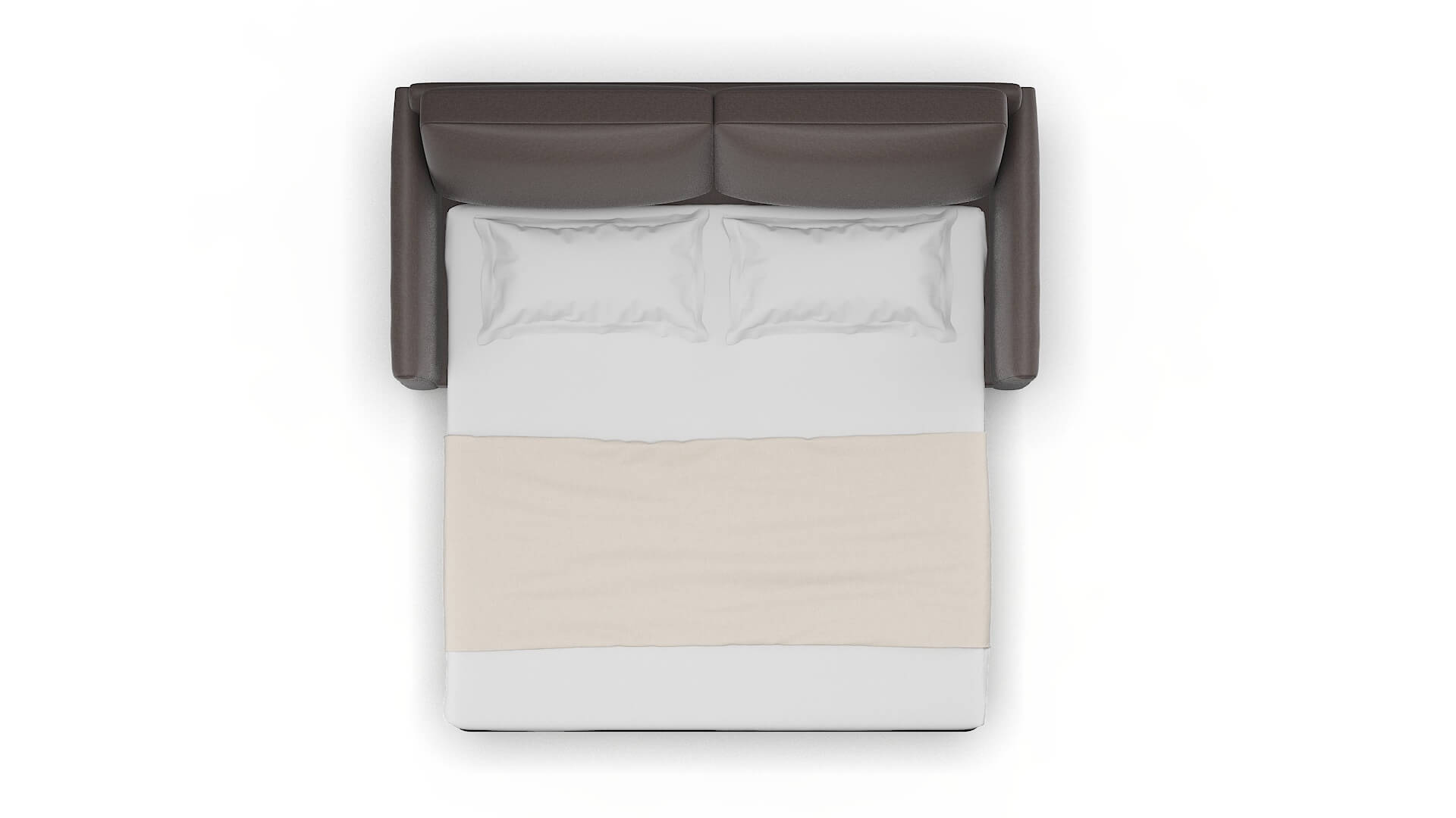 Dover Oscar Chocolate Sofa Sleeper Espresso legs 3