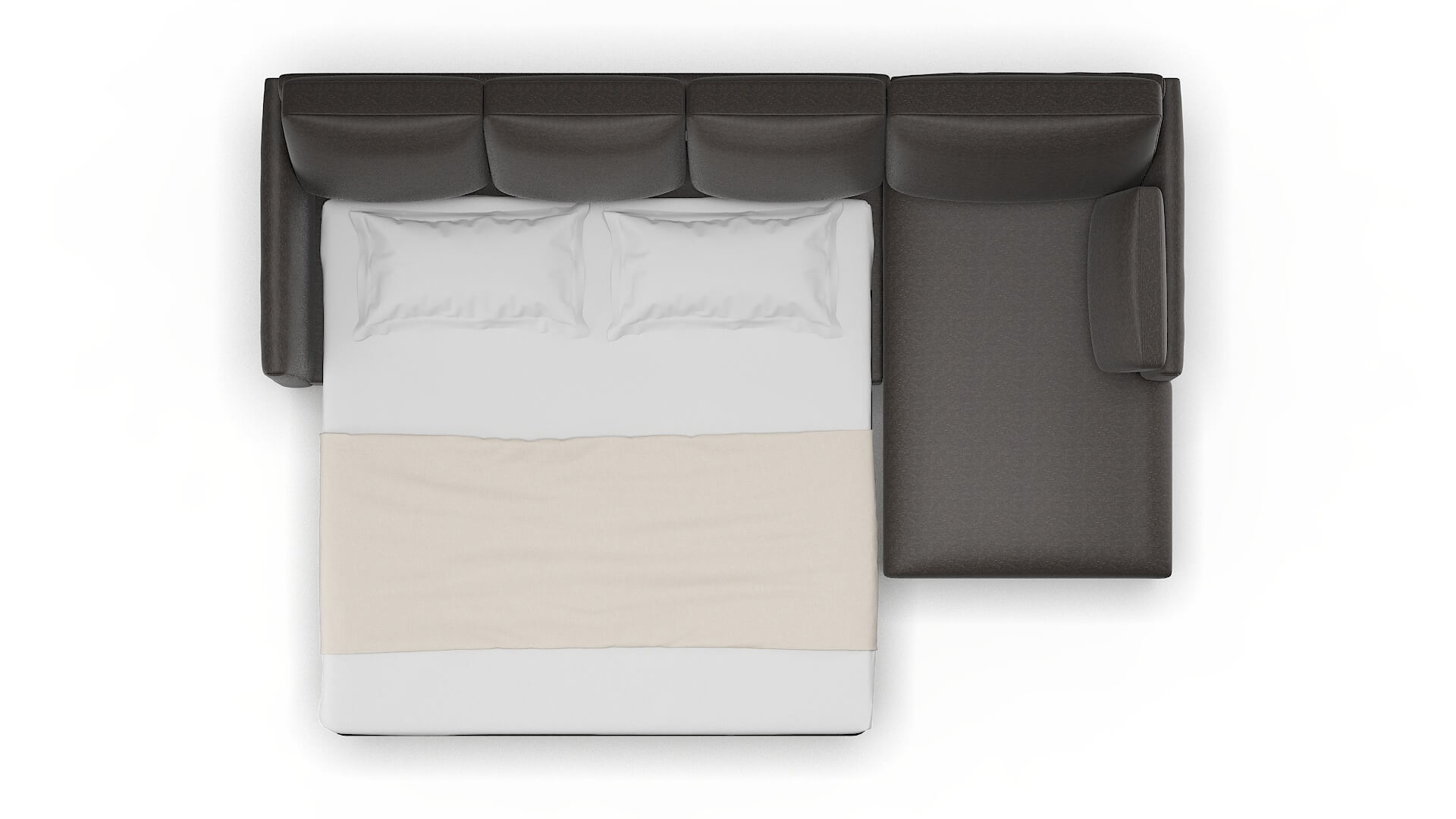 Dover Phoenix Chocolate Panel Sleeper Espresso legs 3