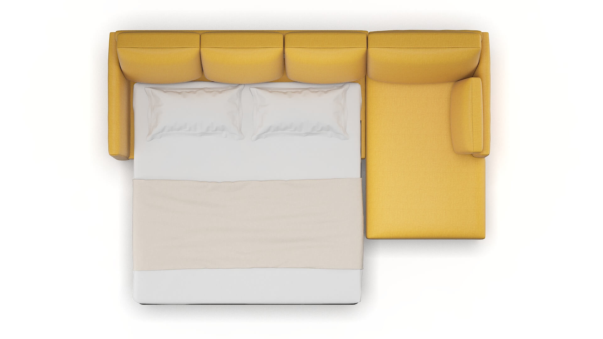 Dover Portland Dijon Panel Sleeper Espresso legs 3
