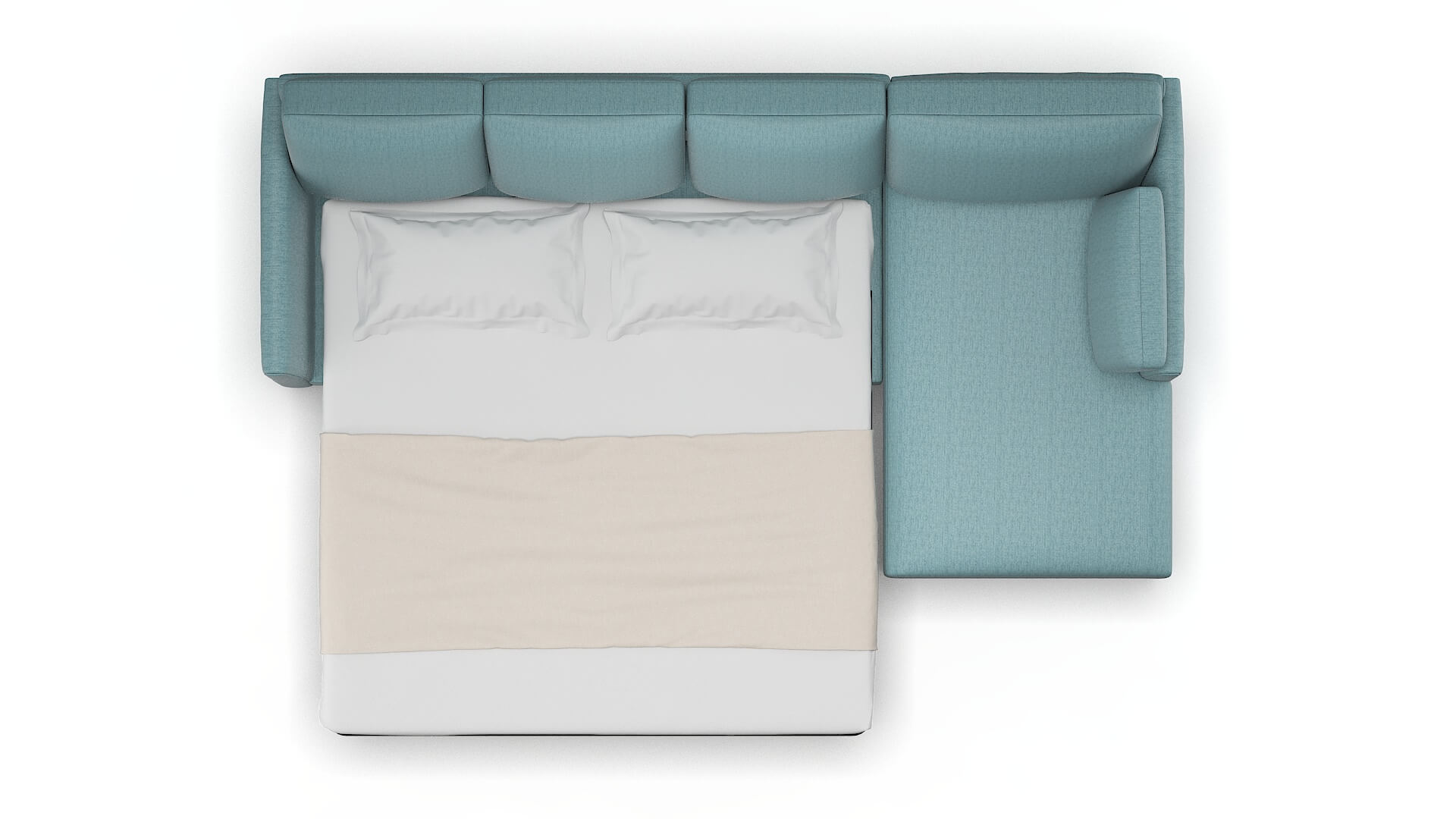 Dover Prisma Hydrate Panel Sleeper Espresso legs 3