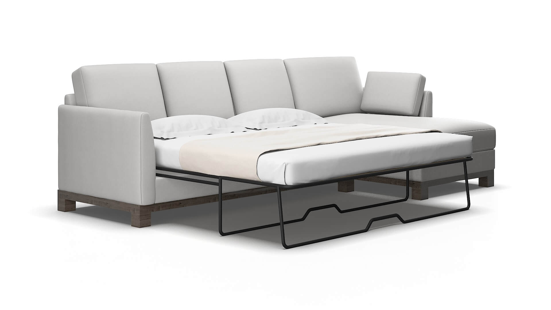 Dover Prisma Steam Panel Sleeper Espresso legs 2