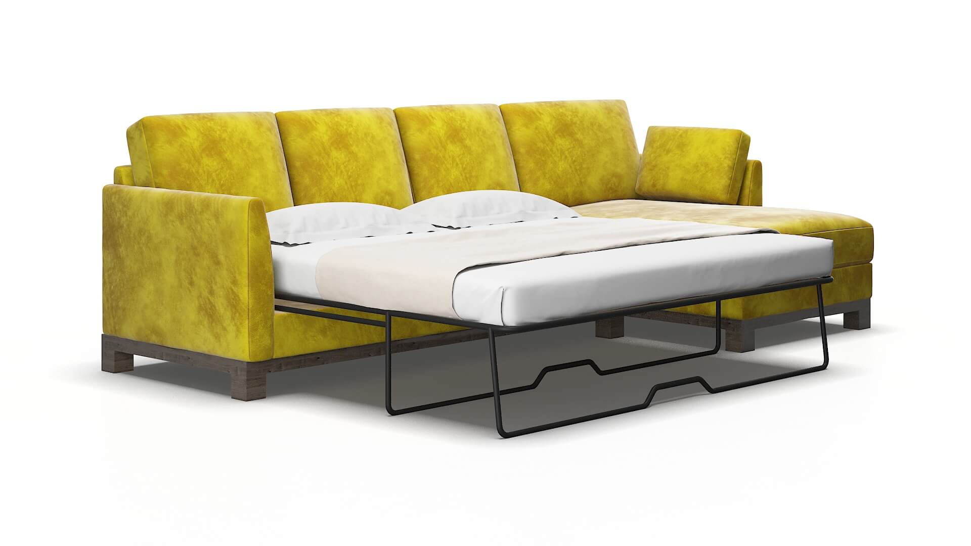 Dover Quartz 402 Panel Sleeper Espresso legs 2