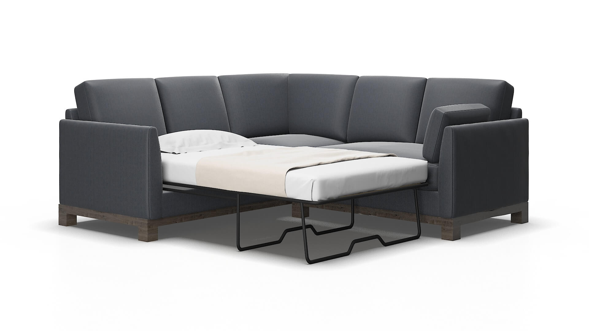 Dover Rocket eclipse Sectional sleeper Espresso Legs  2