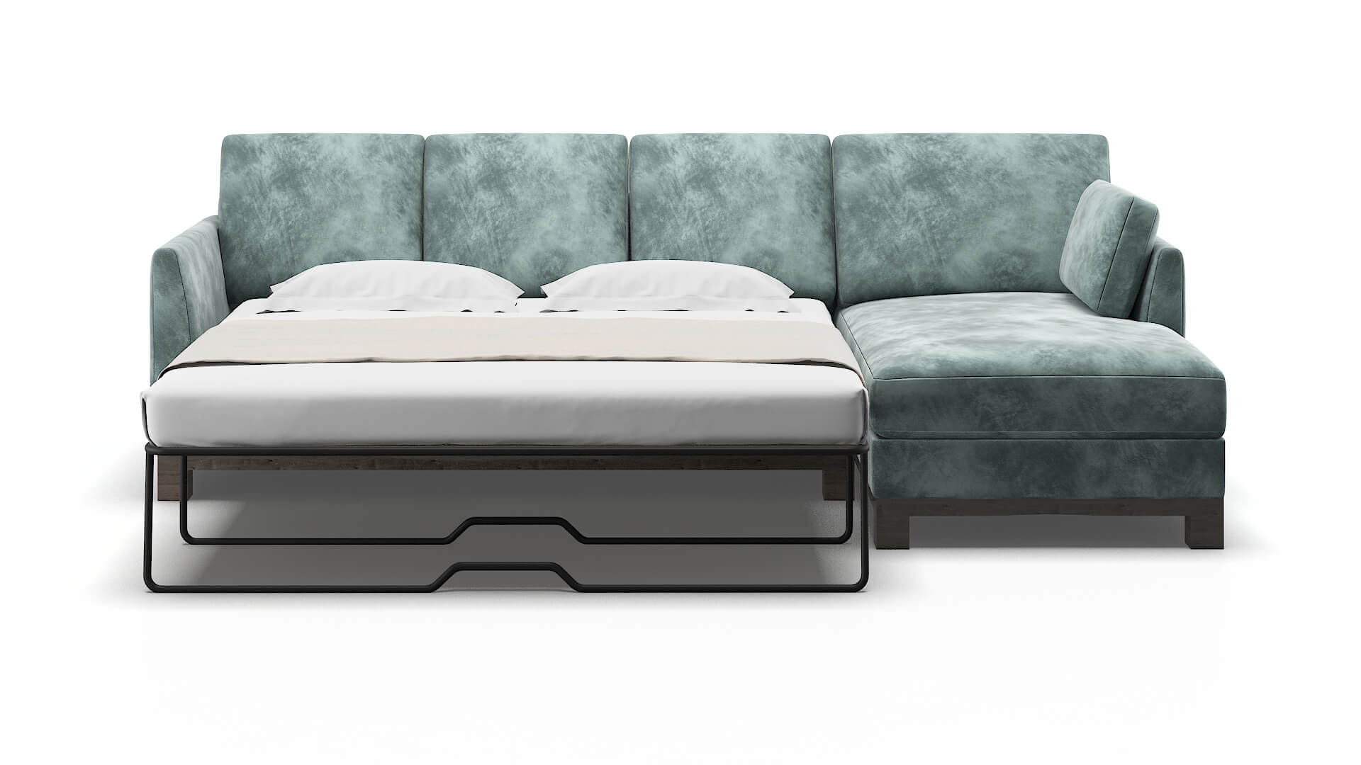 Dover Royale Cloud Panel Sleeper Espresso legs 1