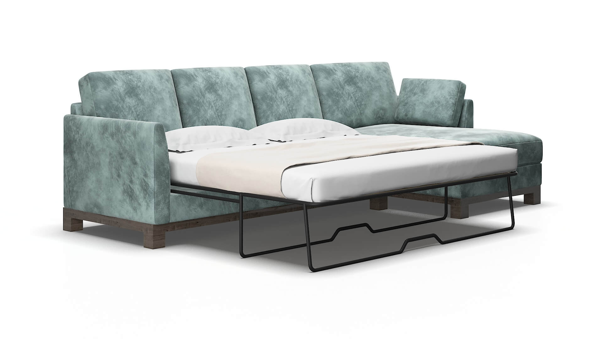 Dover Royale cloud Panel sleeper Espresso Legs  2