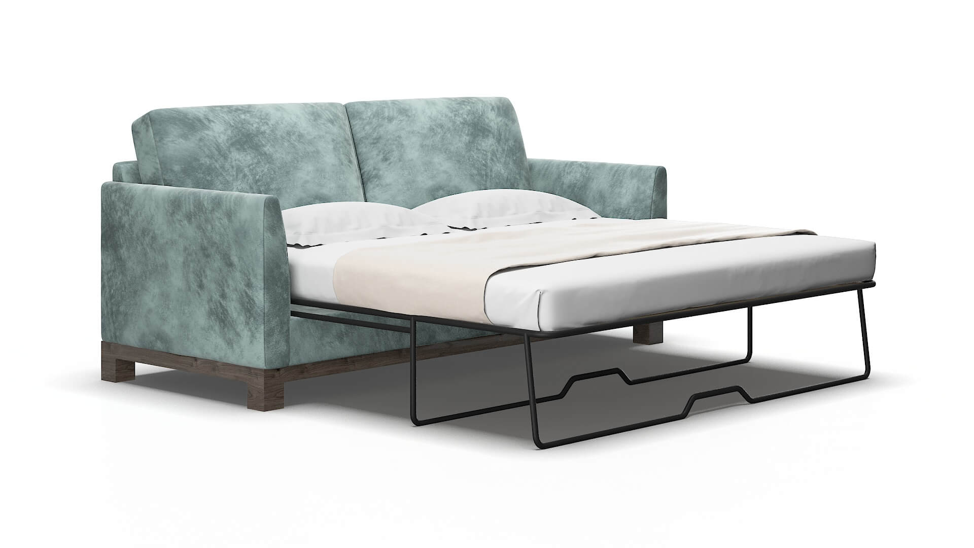 Dover Royale Cloud Sofa Sleeper Espresso legs 2