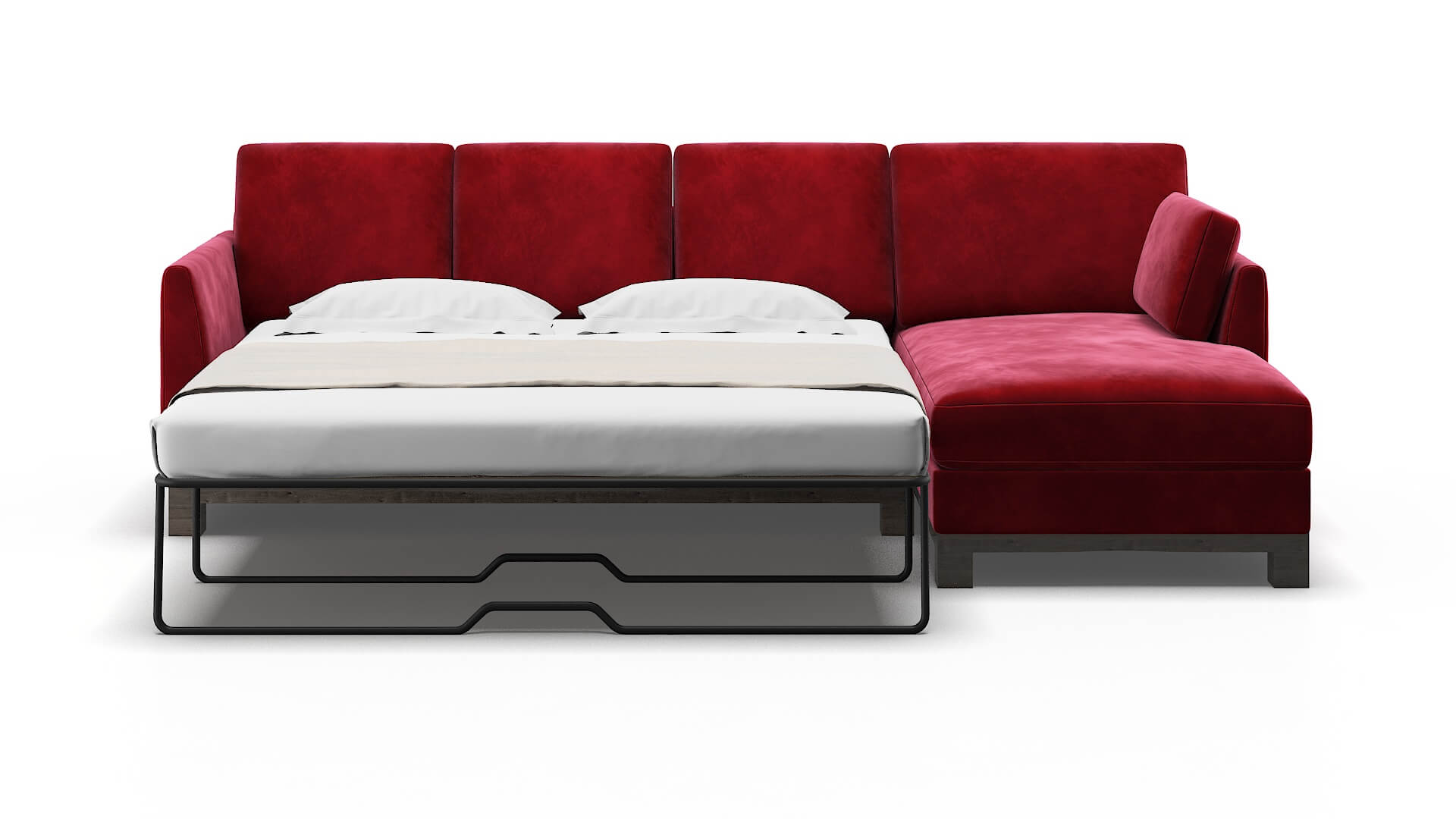 Dover Royale Ruby Panel Sleeper Espresso legs 1