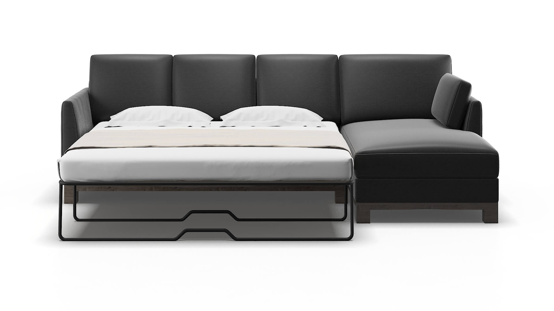 Dover Sosoftness 54 Panel Sleeper Espresso legs 1