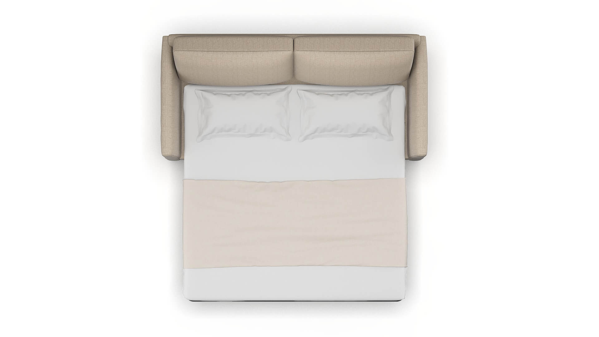 Dover Sosoftness 74 Sofa Sleeper Espresso legs 3