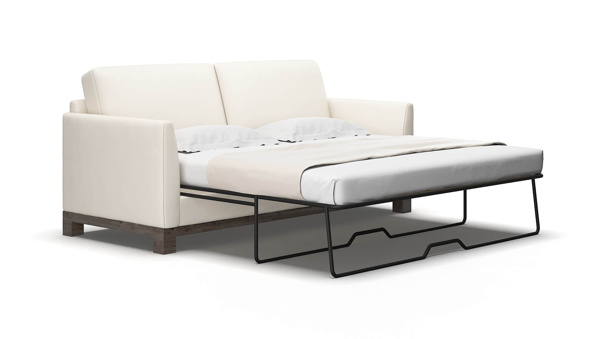 Dover Urban_d Snow Sofa Sleeper Espresso legs 2