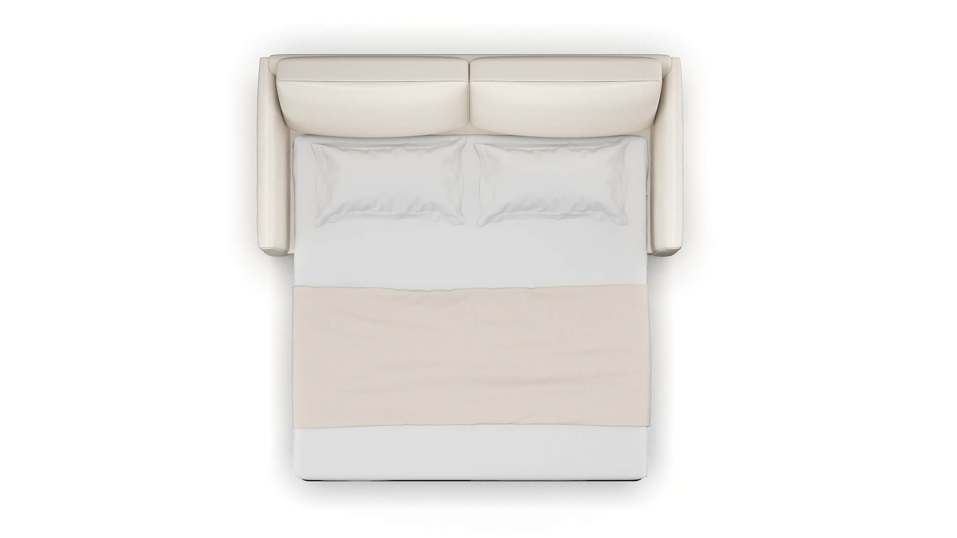 Dover Urban_d Snow Sofa Sleeper Espresso legs 3