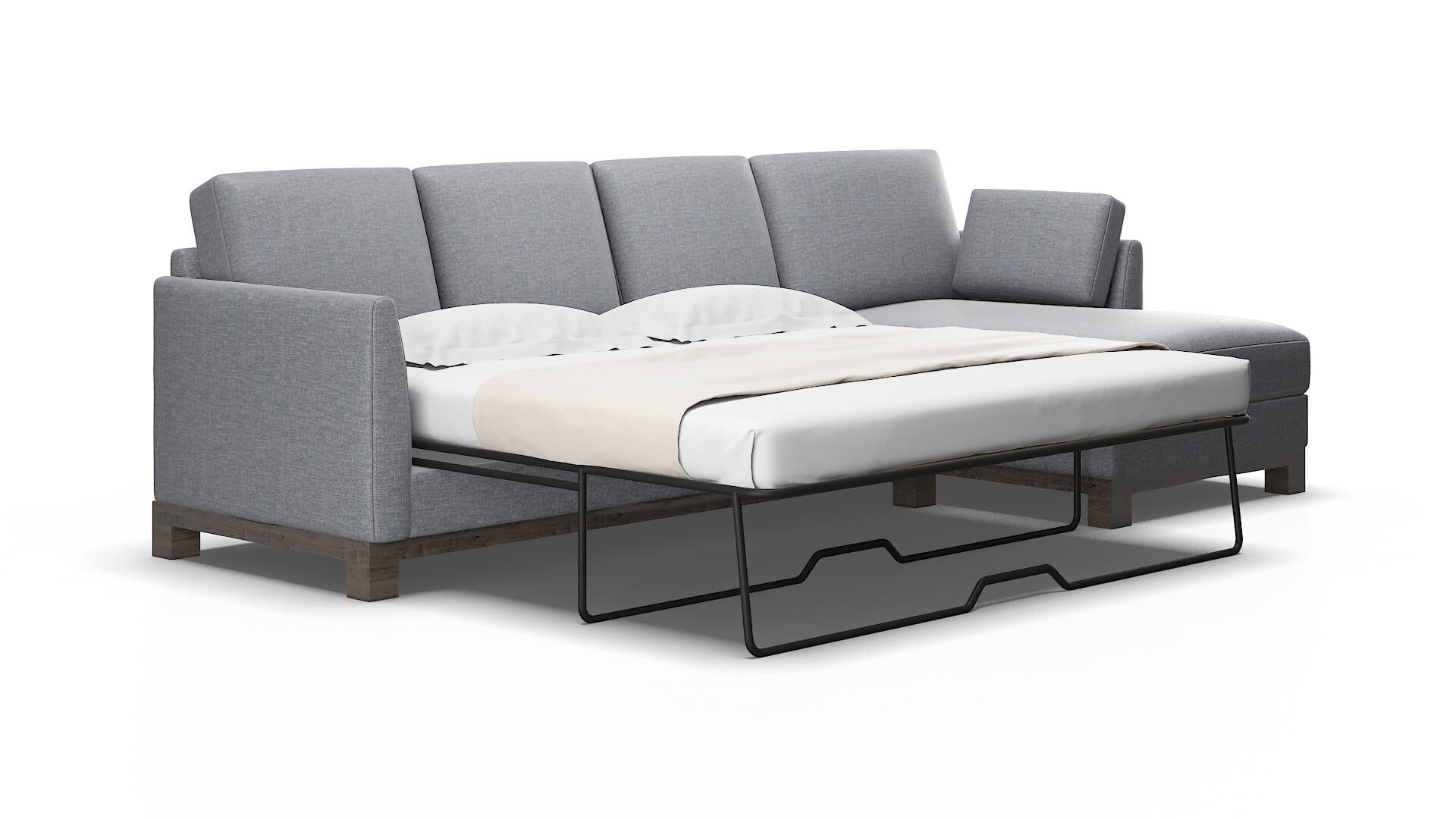 Dover Venus mist Panel sleeper Espresso Legs  2