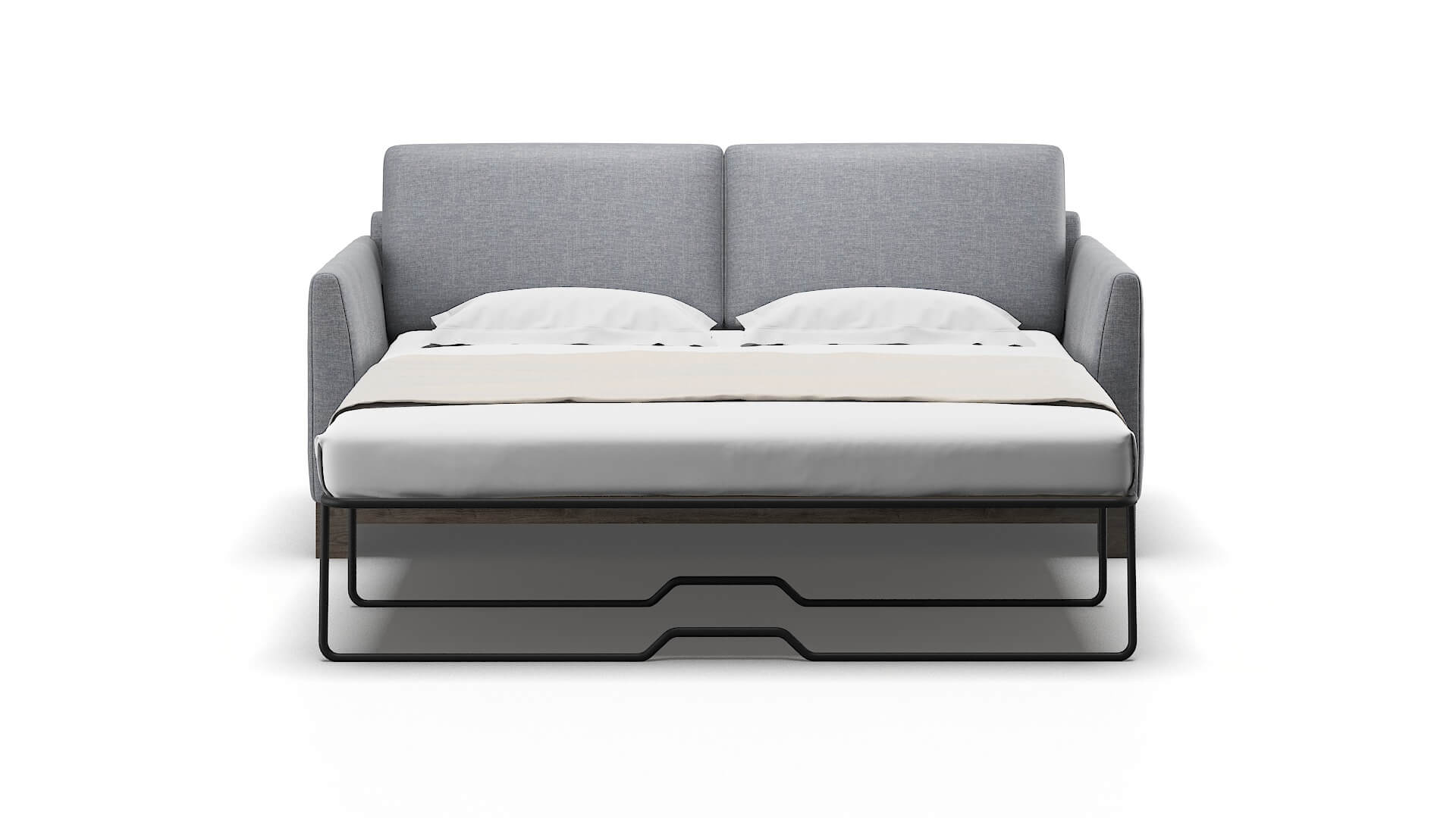 Dover Venus Mist Sofa Sleeper Espresso legs 1