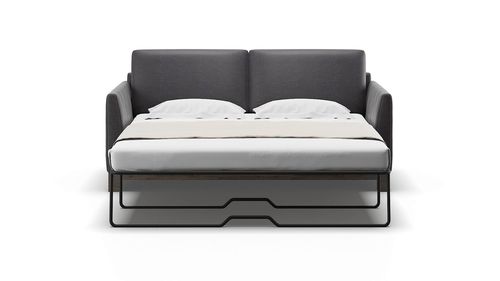 Dover Venus Onyx Sofa Sleeper Espresso legs 1