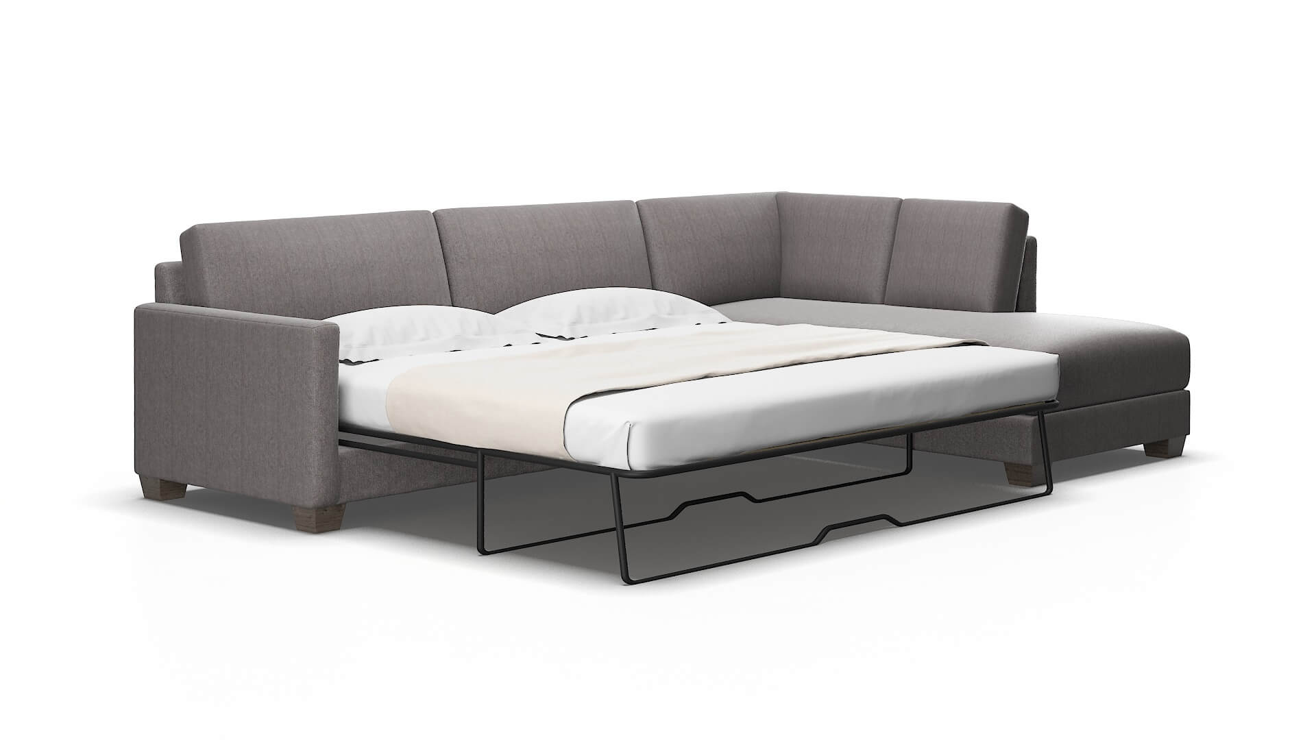 Dresden Atlas_plz silver Panel sleeper Espresso Legs  2