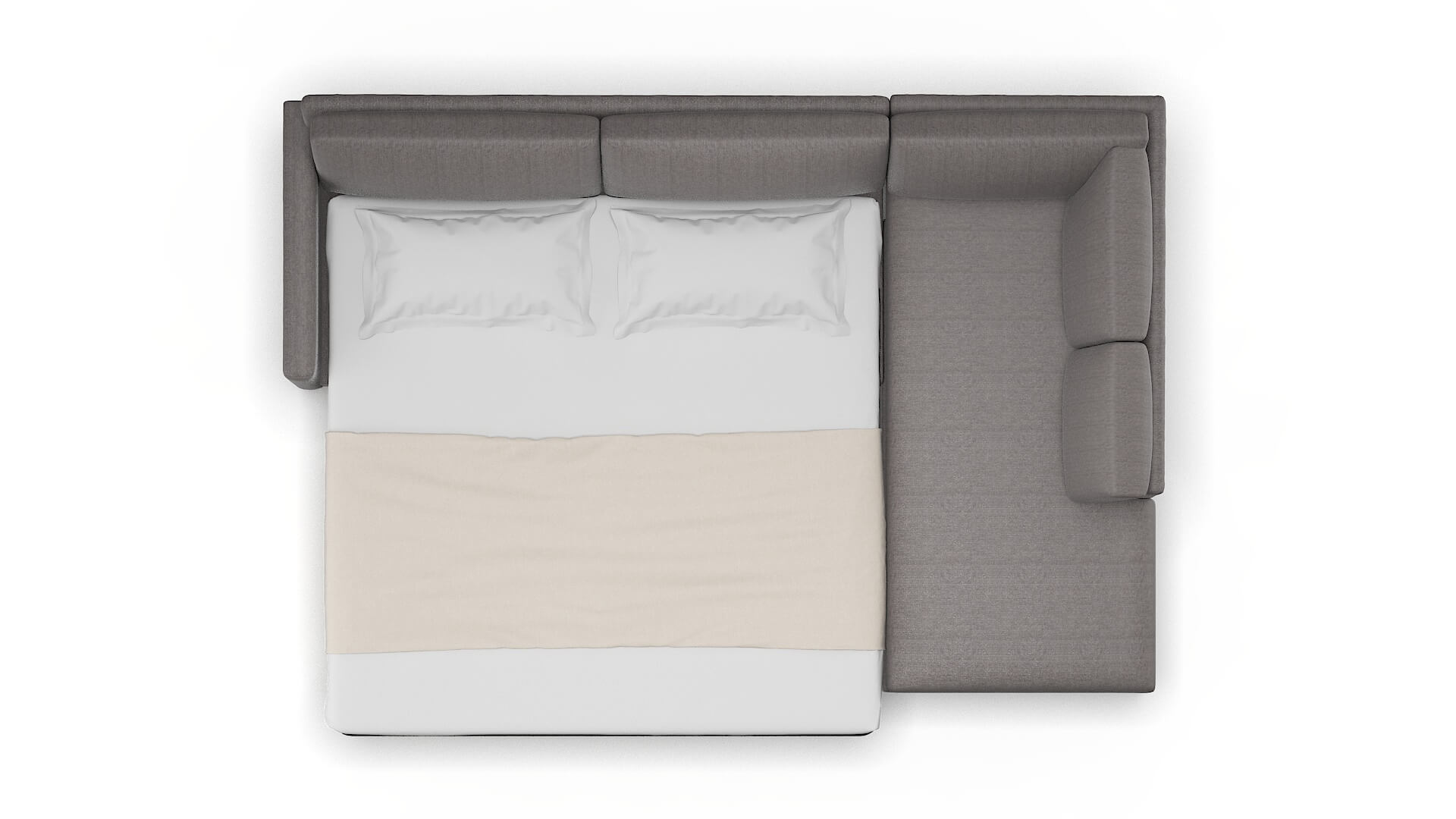 Dresden Atlas_plz Silver Panel Sleeper Espresso legs 3