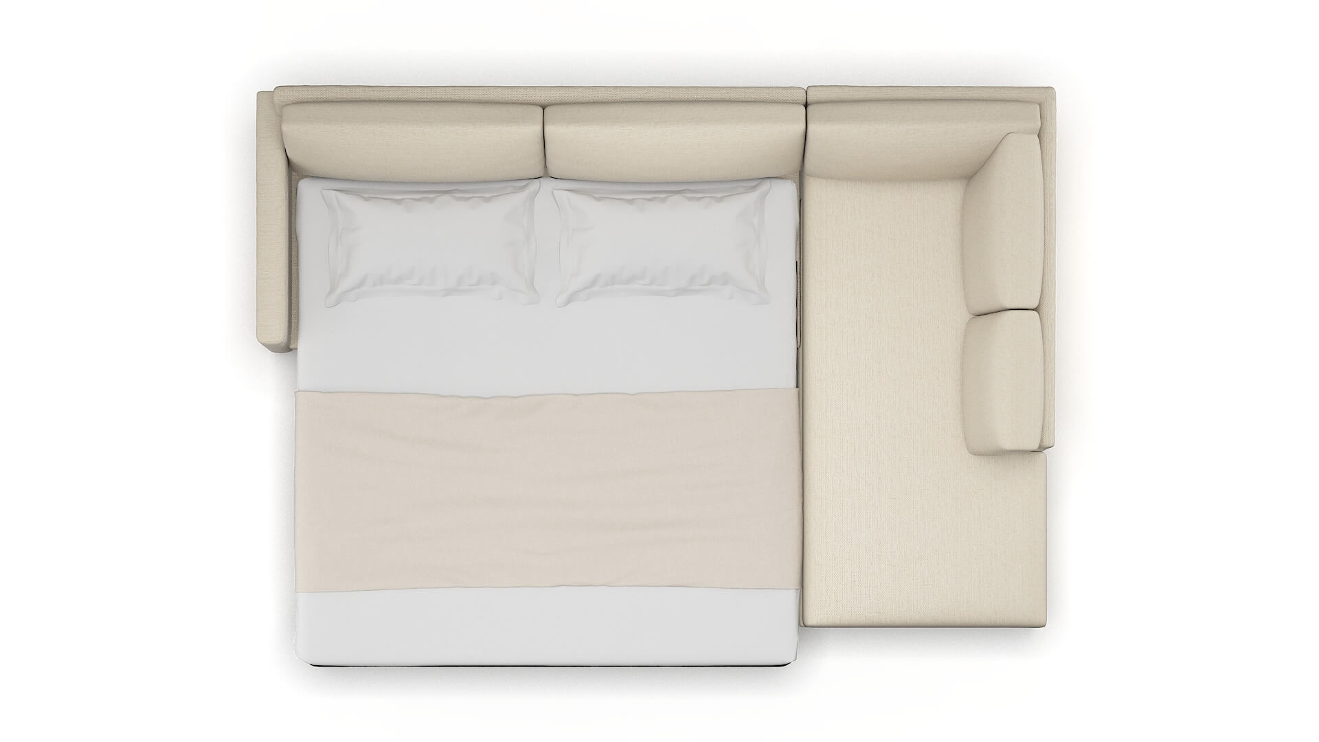 Dresden Avenger Beach Panel Sleeper Espresso legs 3