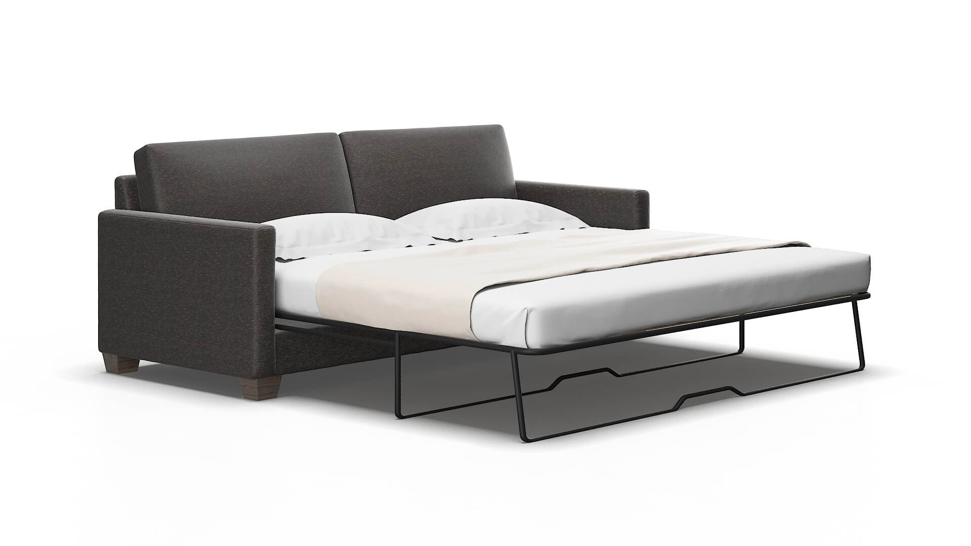Dresden Avenger denim Sofa sleeper Espresso Legs  2