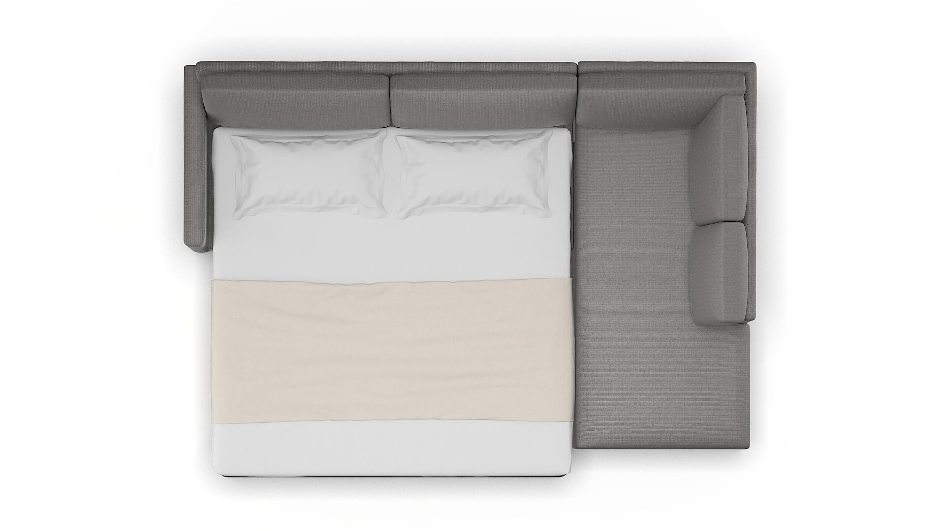 Dresden Avenger Zinc Panel Sleeper Espresso legs 3