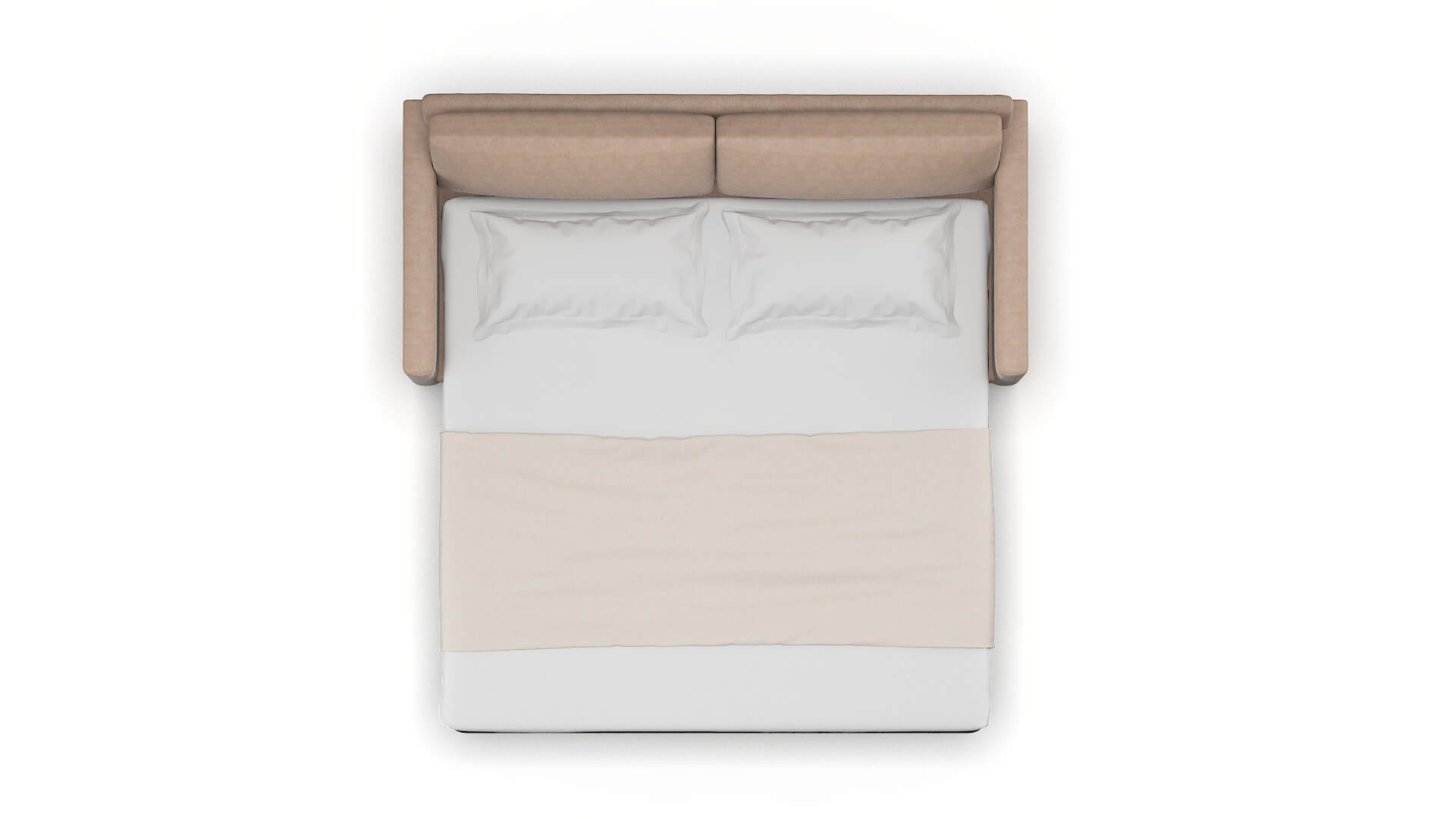 Dresden Bella Pewter Sofa Sleeper Espresso legs 3