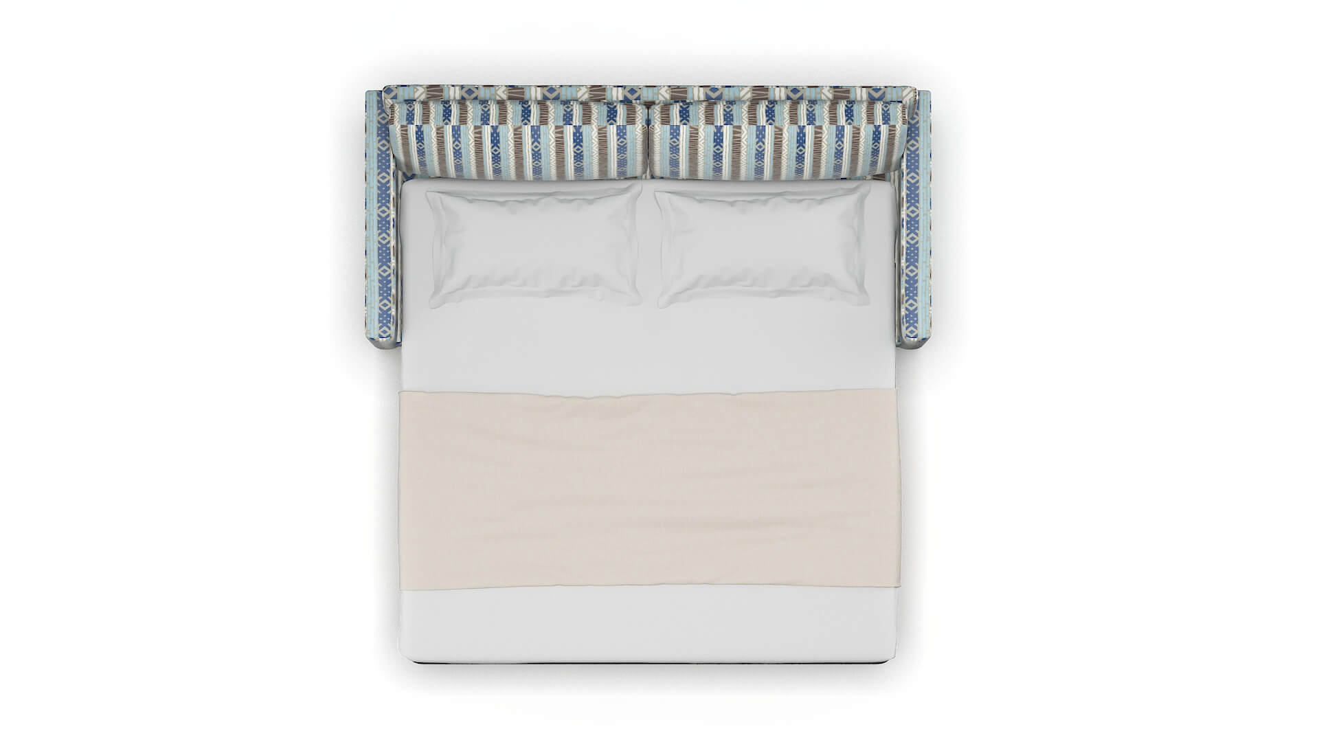 Dresden Bodhi Indigo Sofa Sleeper Espresso legs 3