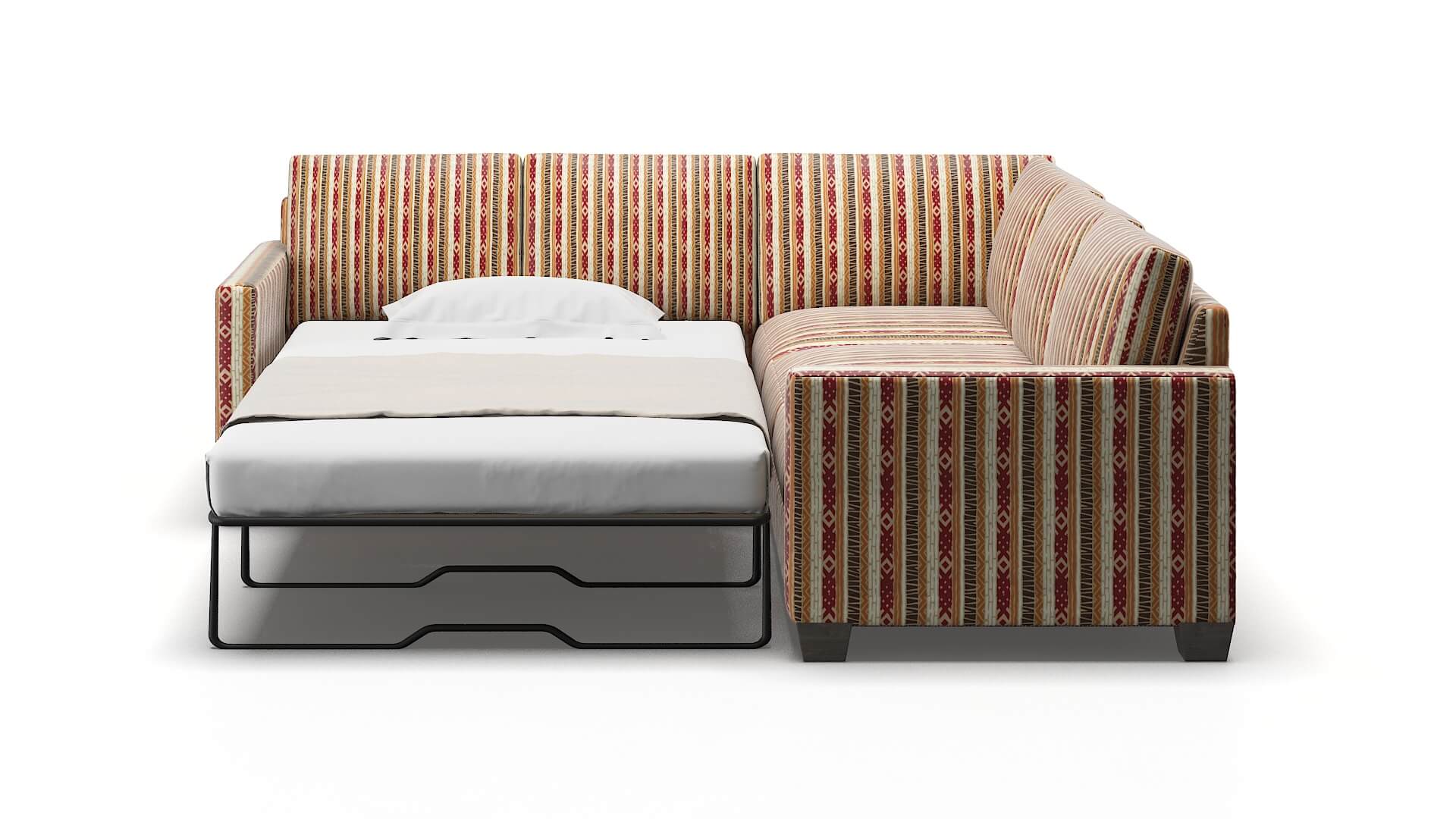 Dresden Bodhi Tango Sectional Sleeper Espresso legs 1