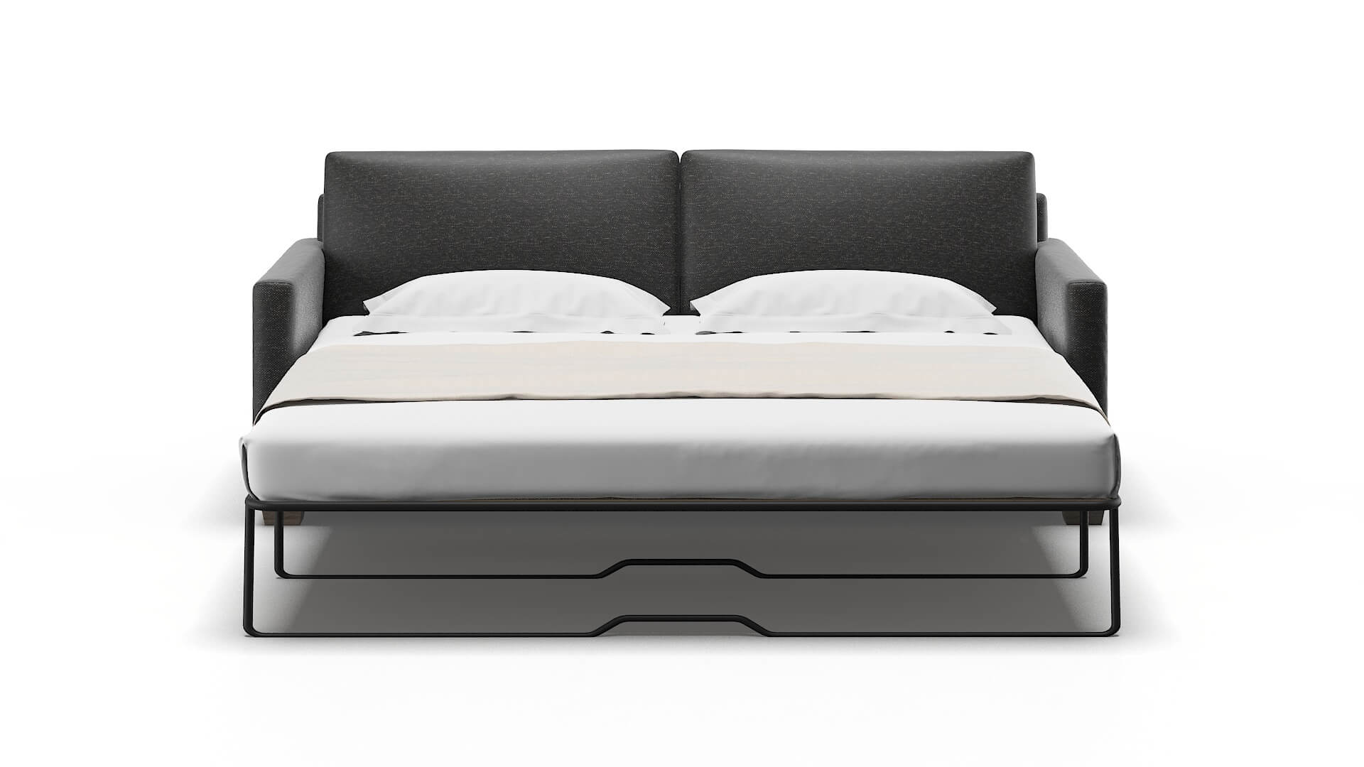 Dresden Chance Denim Sofa Sleeper Espresso legs 1