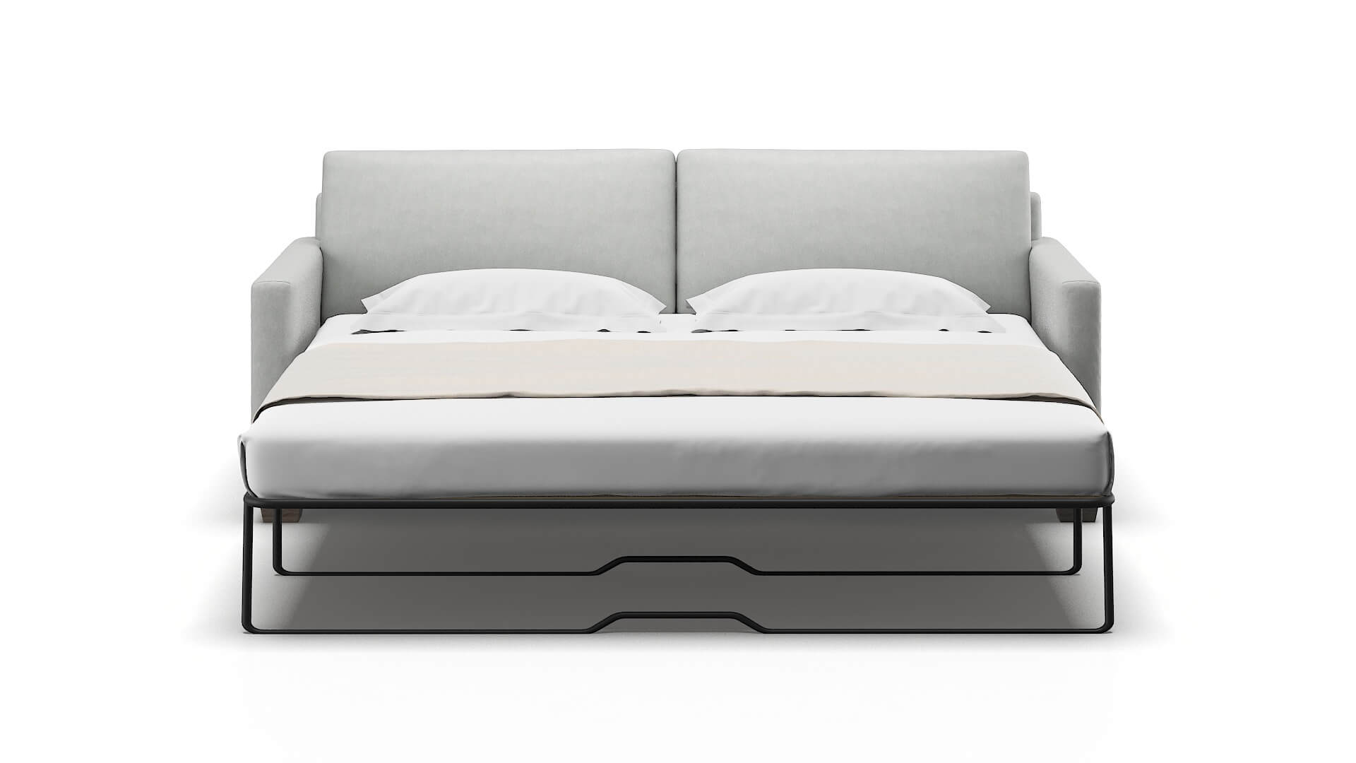 Dresden Dawson Platinum Sofa Sleeper Espresso legs 1
