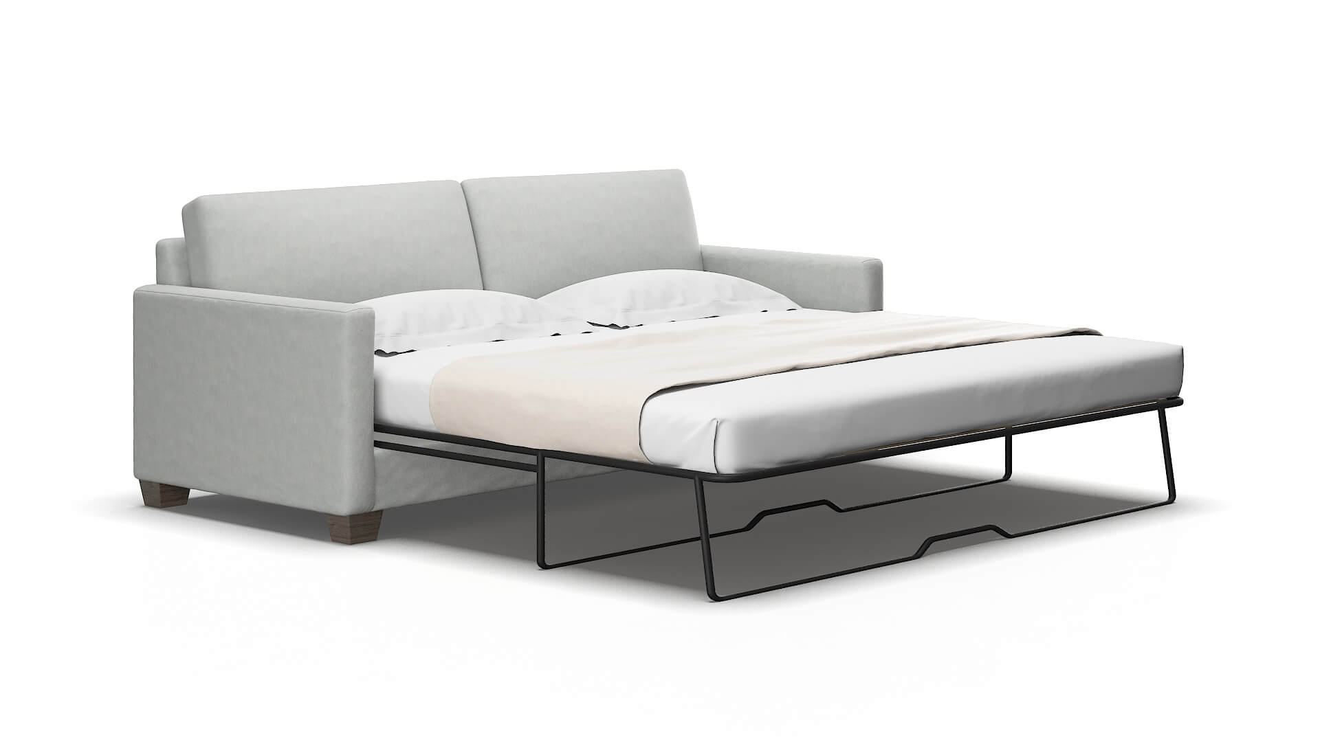 Dresden Dawson Platinum Sofa Sleeper Espresso legs 2