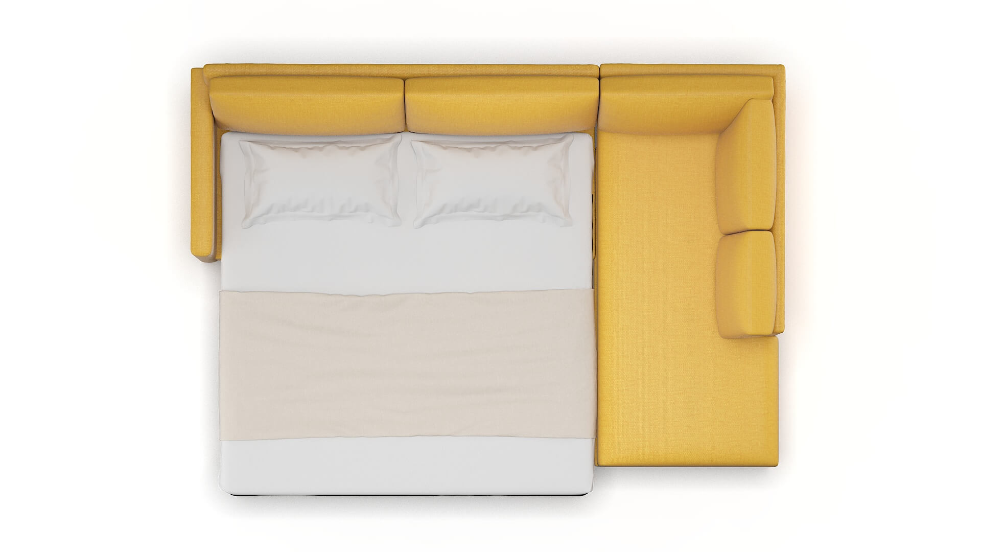 Dresden Glee Aglow Panel Sleeper Espresso legs 3