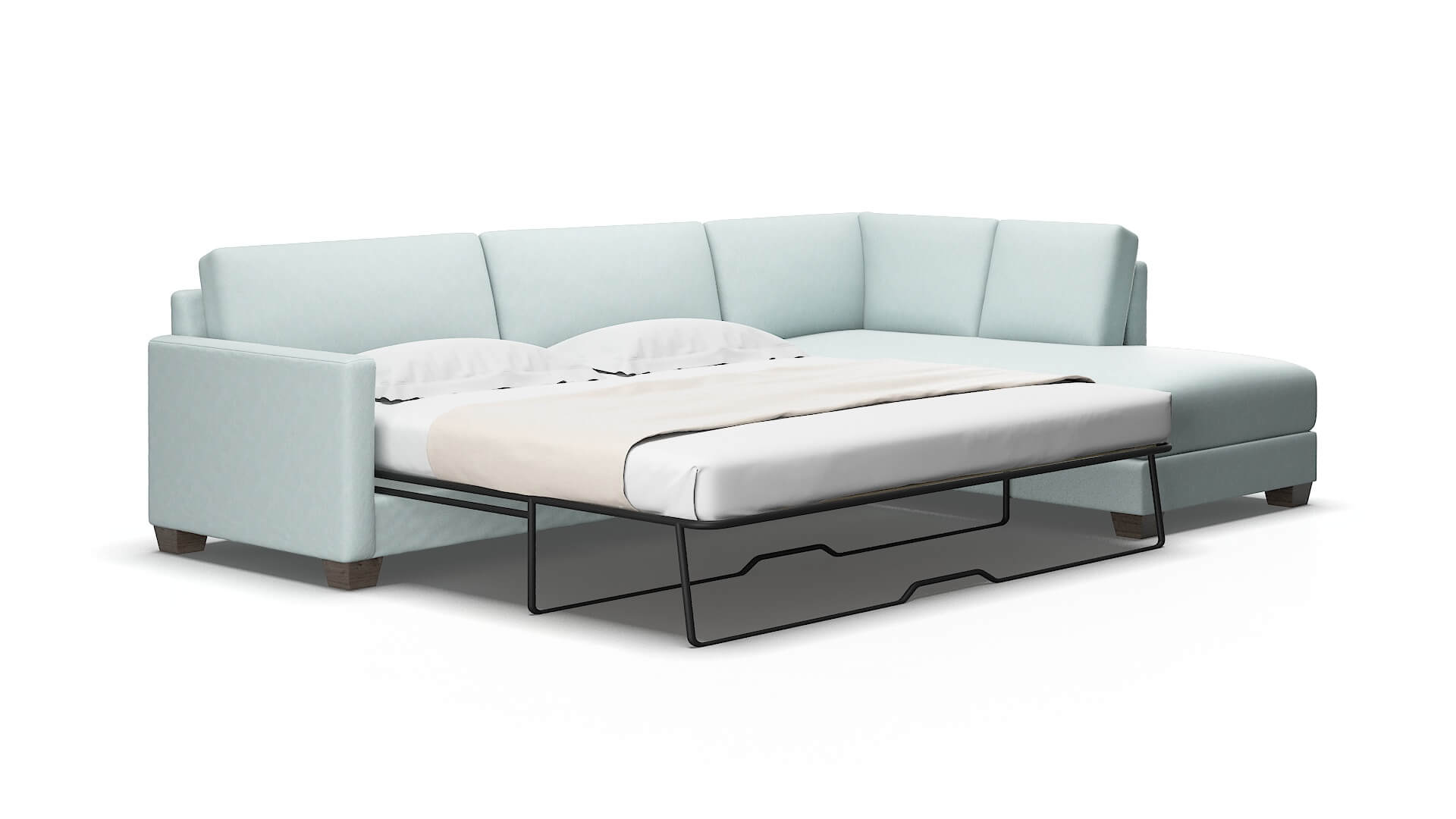 Dresden Hepburn peridot Panel sleeper Espresso Legs  2