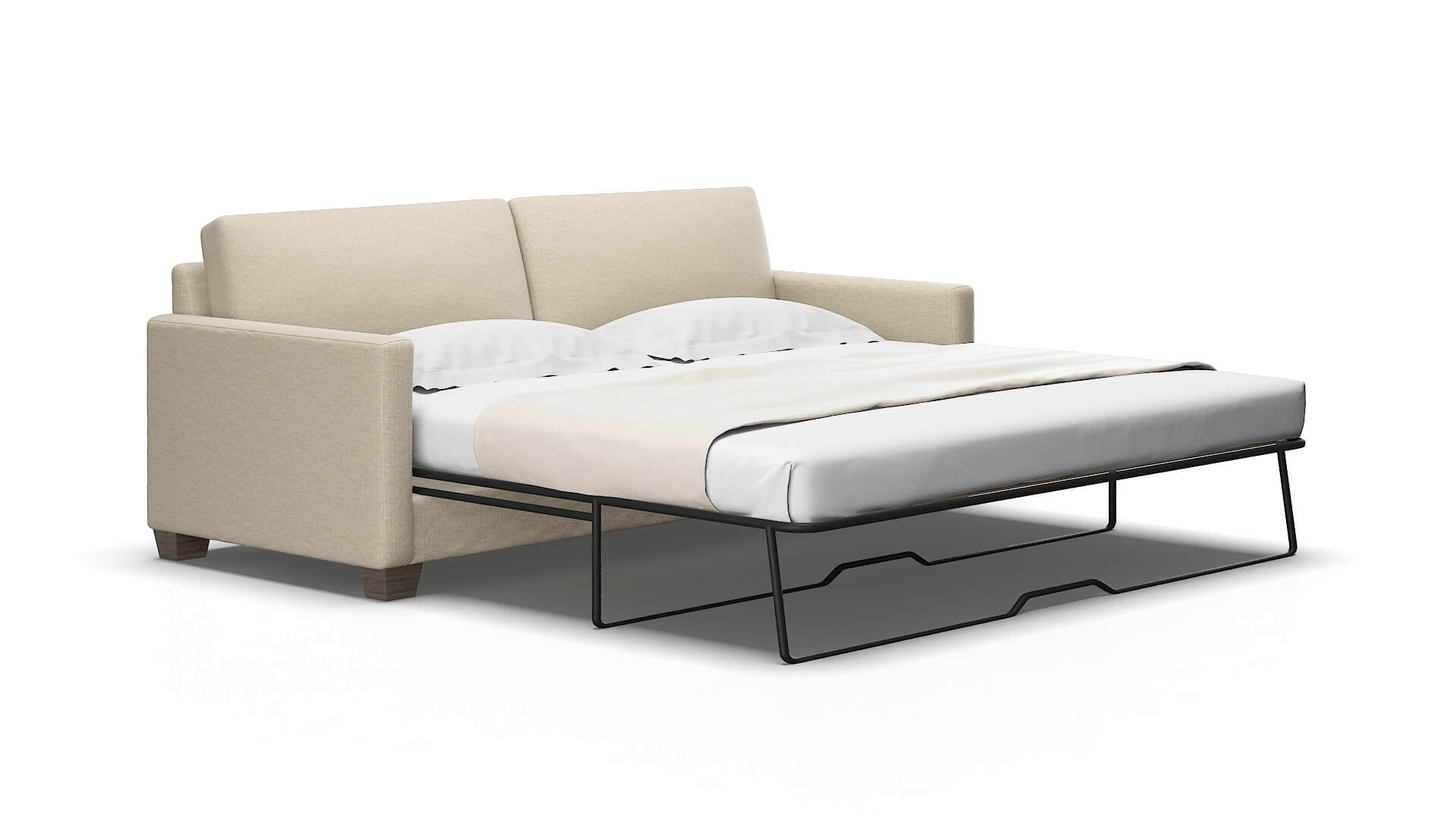 Dresden Insight barley Sofa sleeper Espresso Legs  2