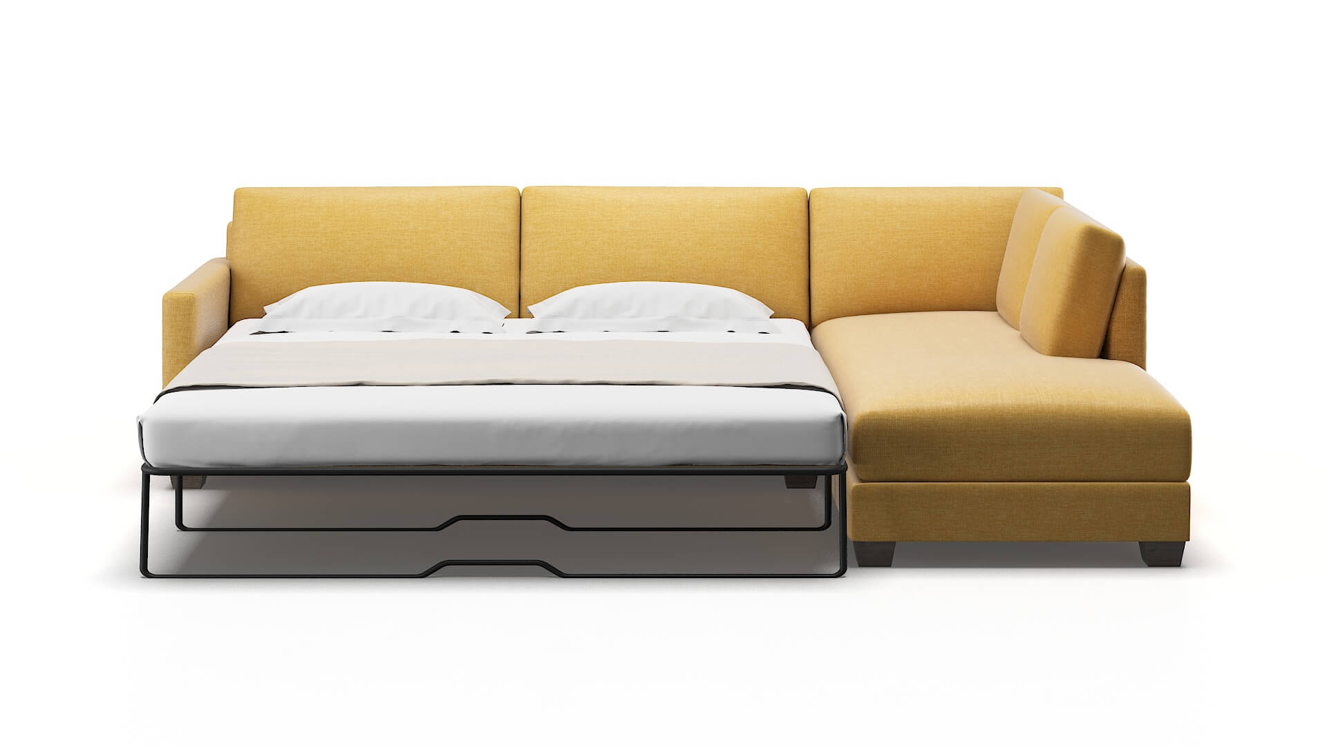 Dresden Insight Citronella Panel Sleeper Espresso legs 1