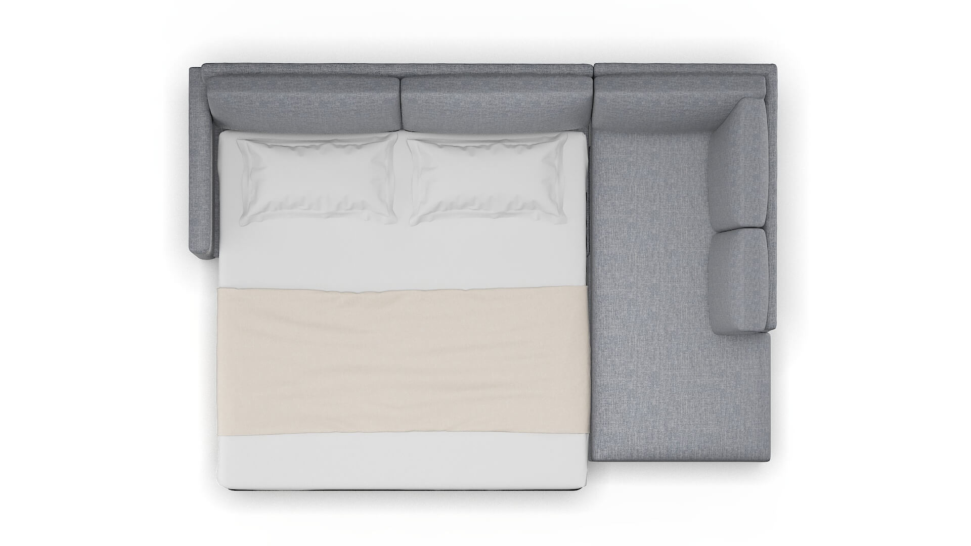 Dresden Lana Ash Panel Sleeper Espresso legs 3