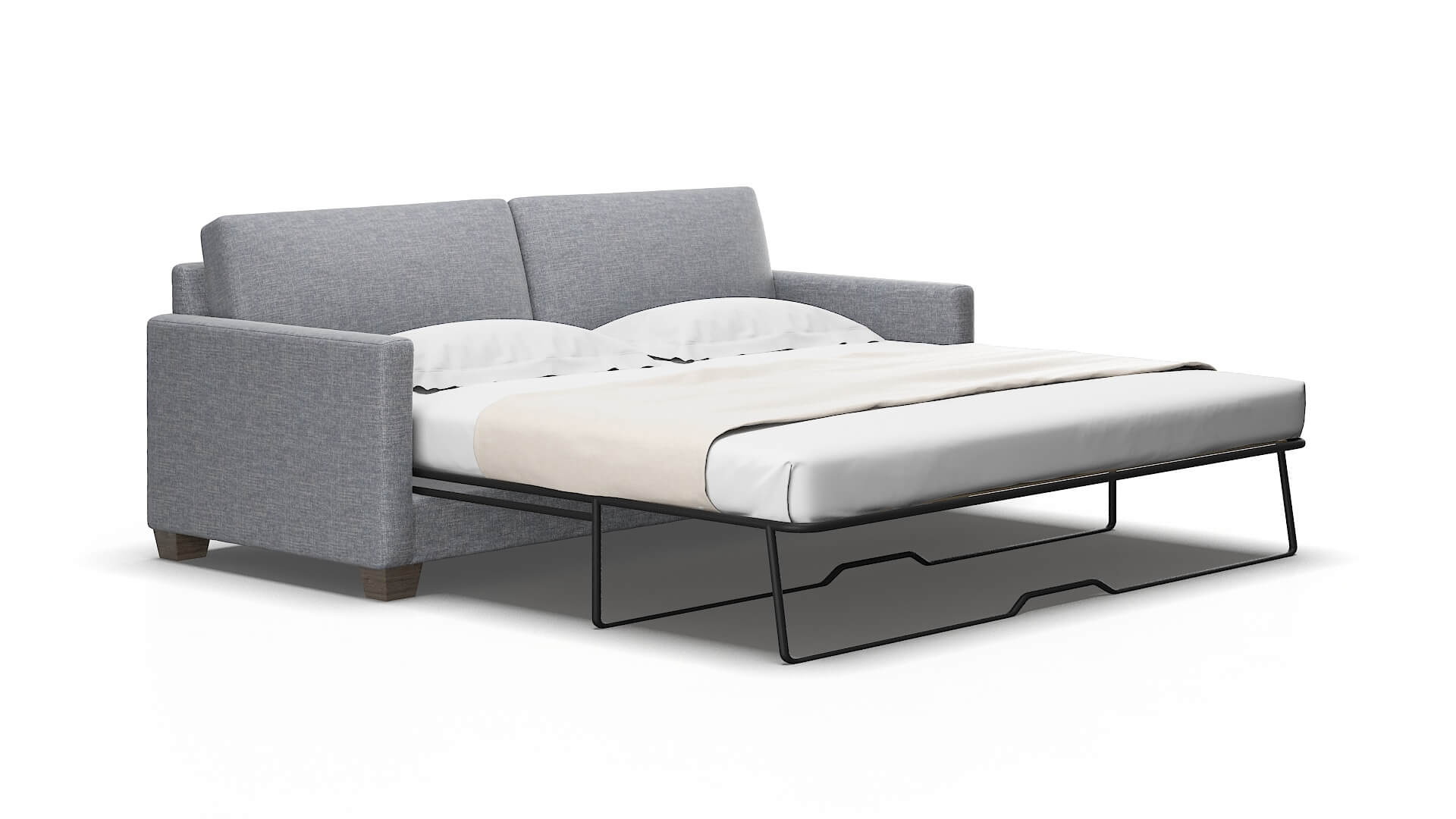Dresden Lana ash Sofa sleeper Espresso Legs  2