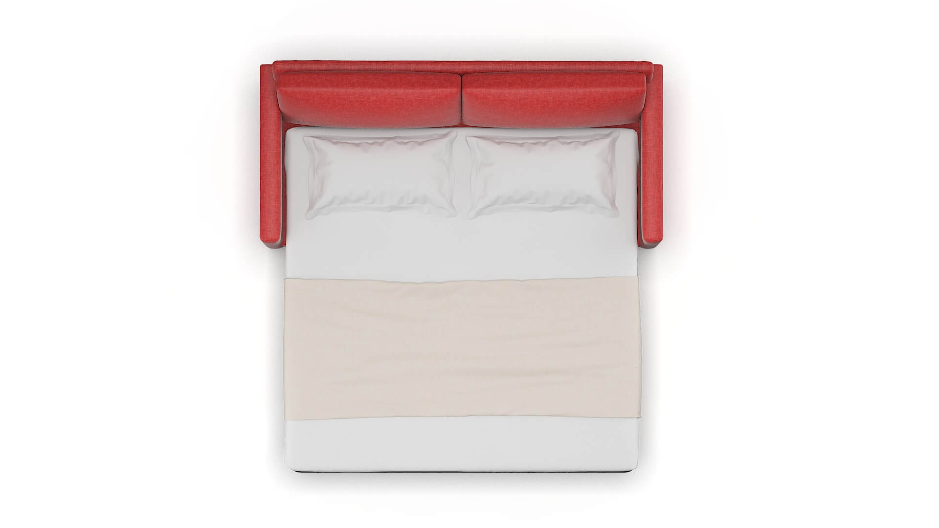 Dresden Leslie Poppy Sofa Sleeper Espresso legs 3