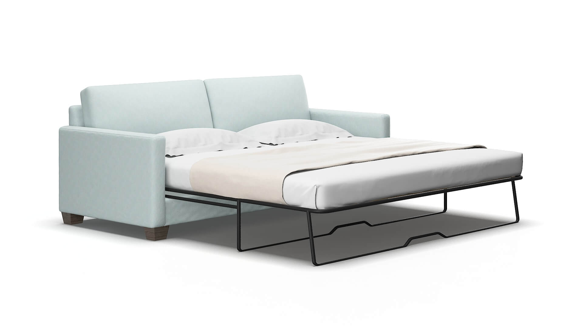 Dresden Leslie robins_egg Sofa sleeper Espresso Legs  2