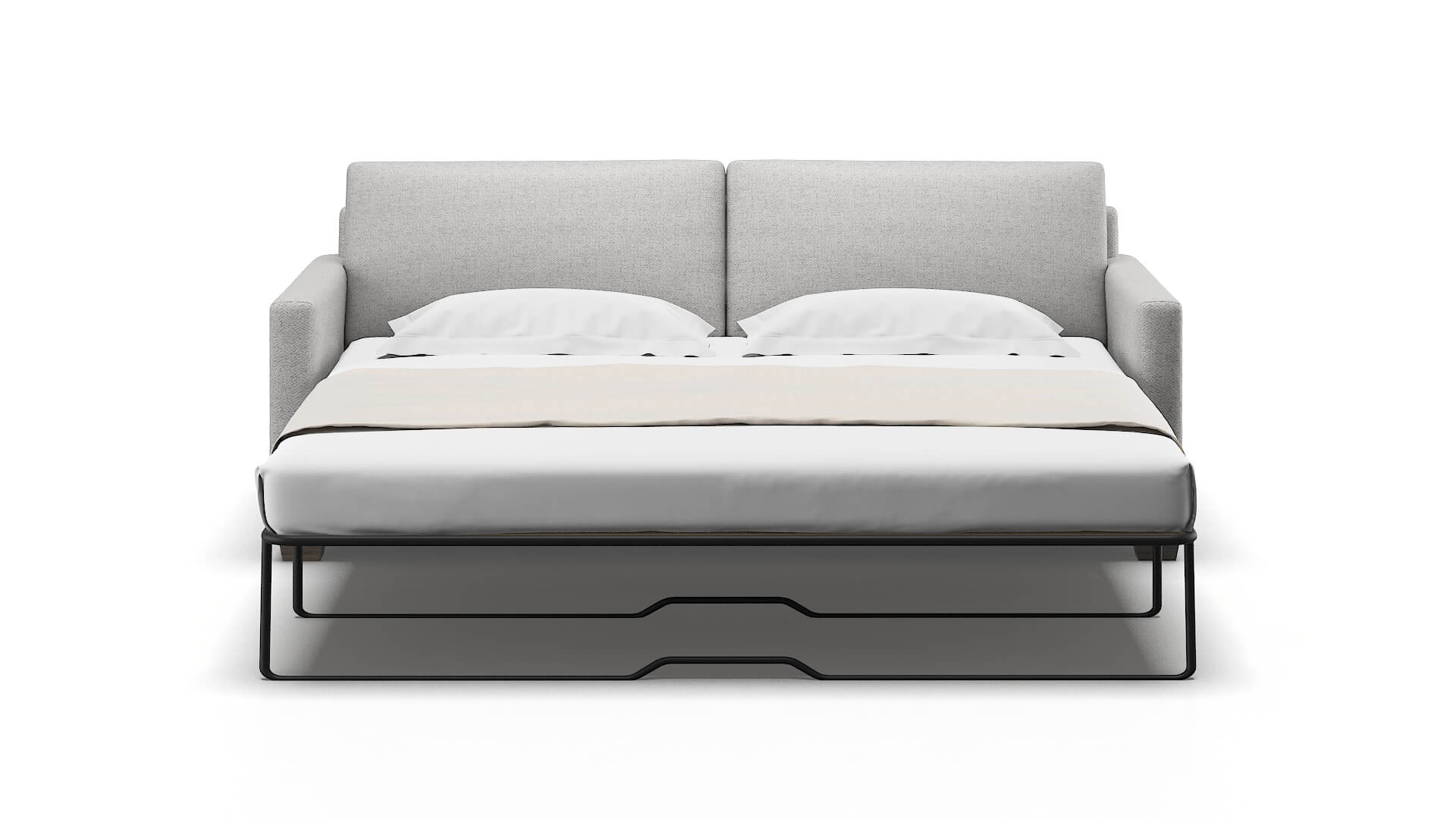 Dresden Malibu Dove Sofa Sleeper Espresso legs 1