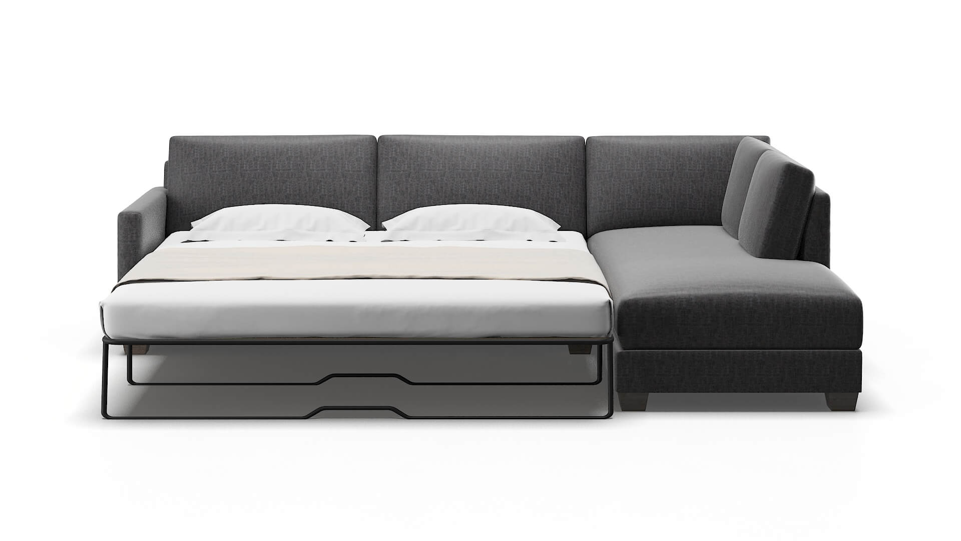 Dresden Marcy Baltic Panel Sleeper Espresso legs 1