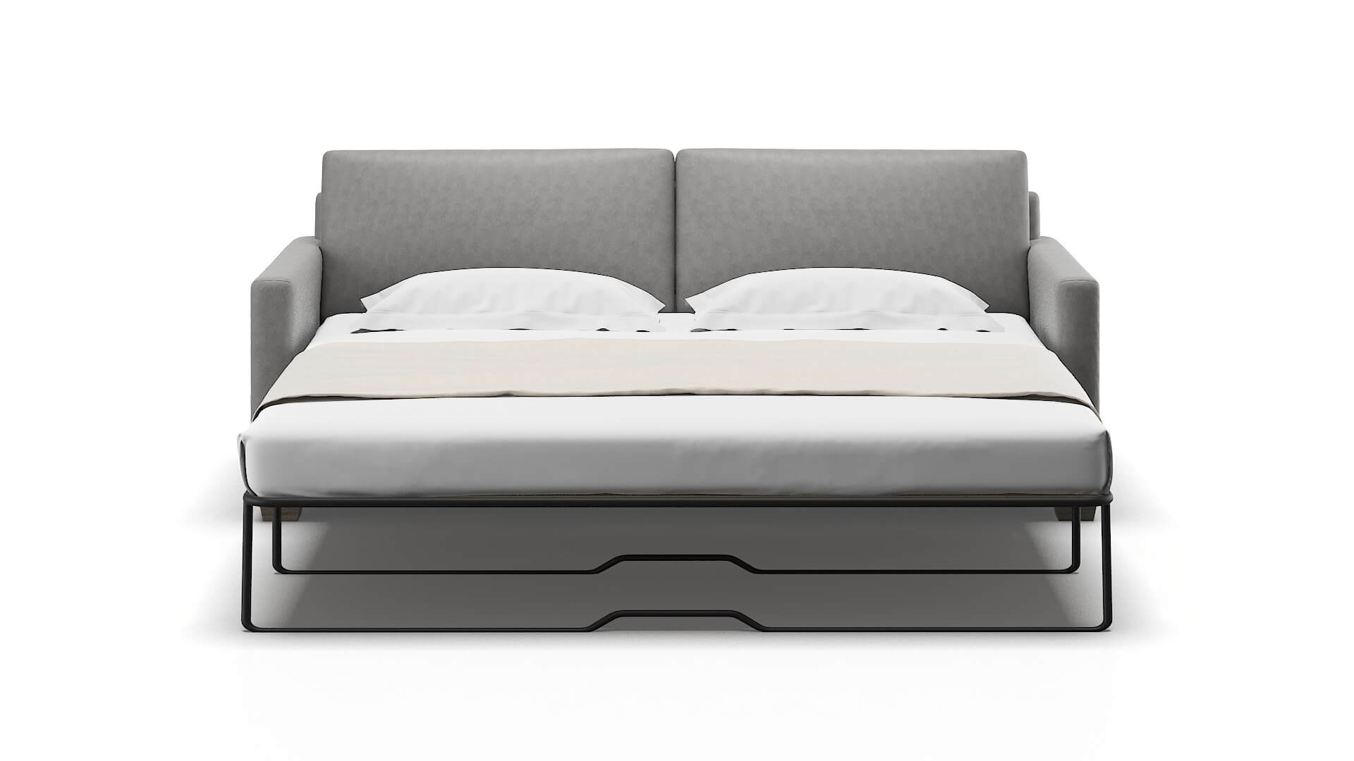 Dresden Noble Smoke Sofa Sleeper Espresso legs 1