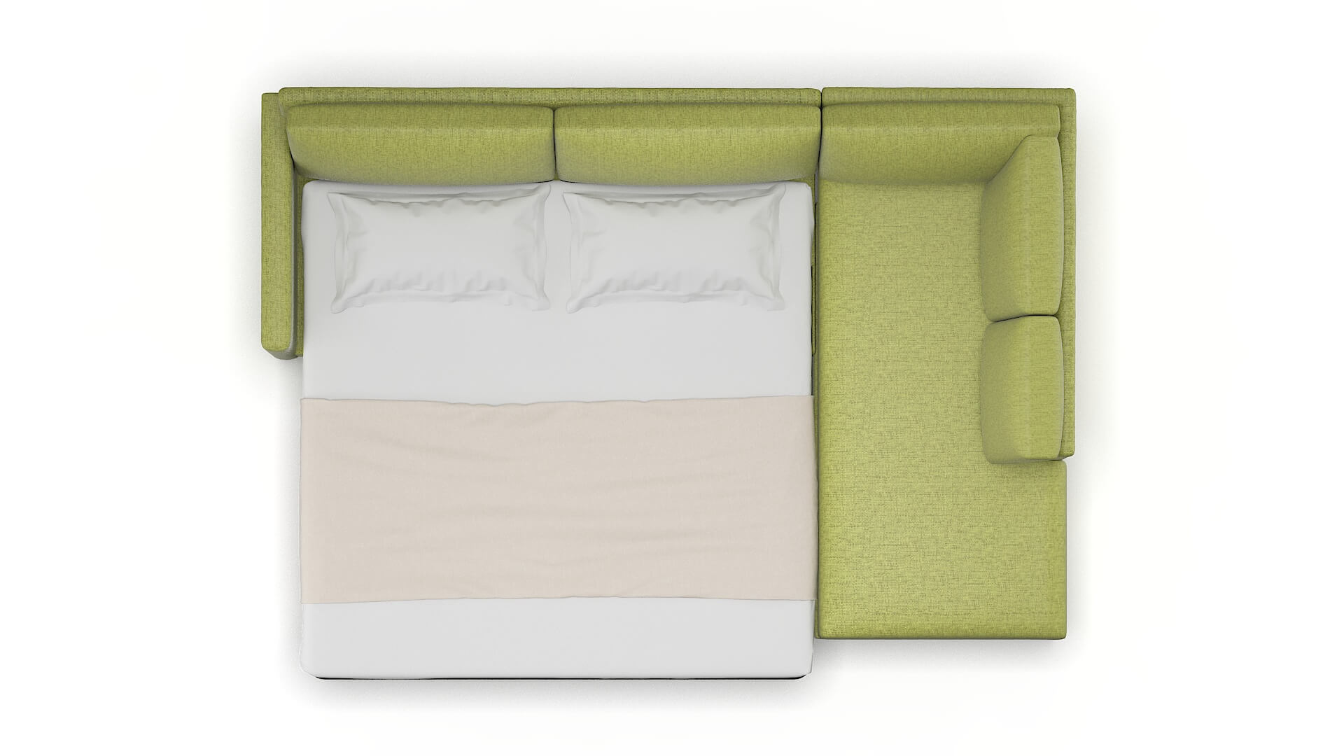 Dresden Notion Appletini Panel Sleeper Espresso legs 3