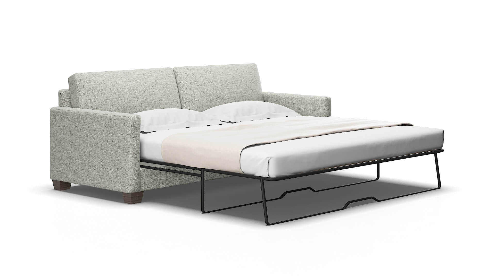 Dresden Oceanside granite Sofa sleeper Espresso Legs  2