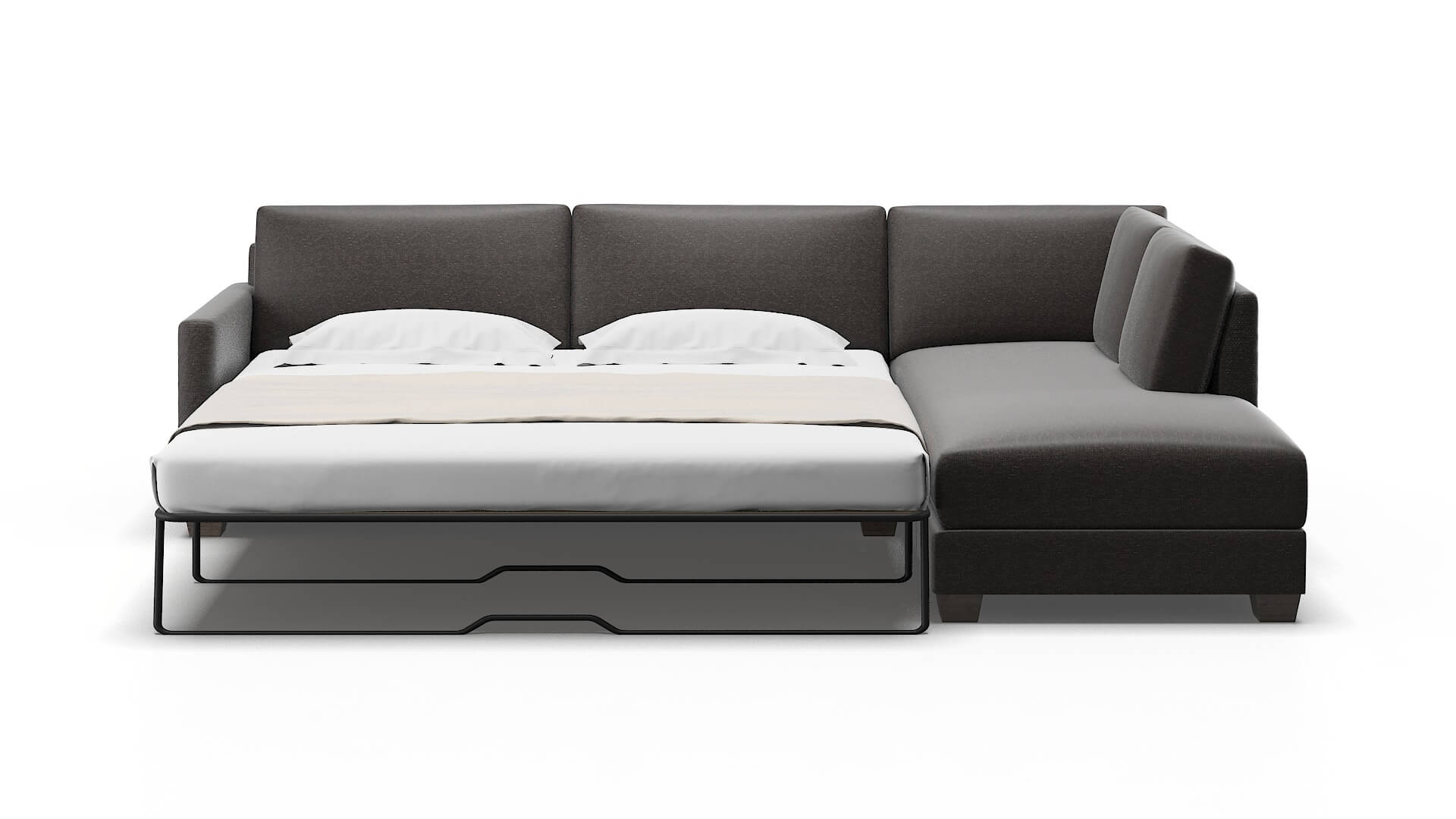 Dresden Phoenix Chocolate Panel Sleeper Espresso legs 1