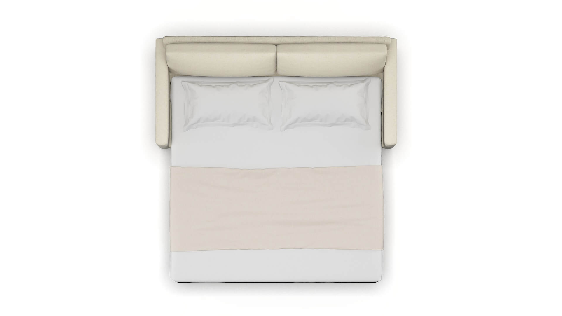 Dresden Redondo Oyster Sofa Sleeper Espresso legs 3