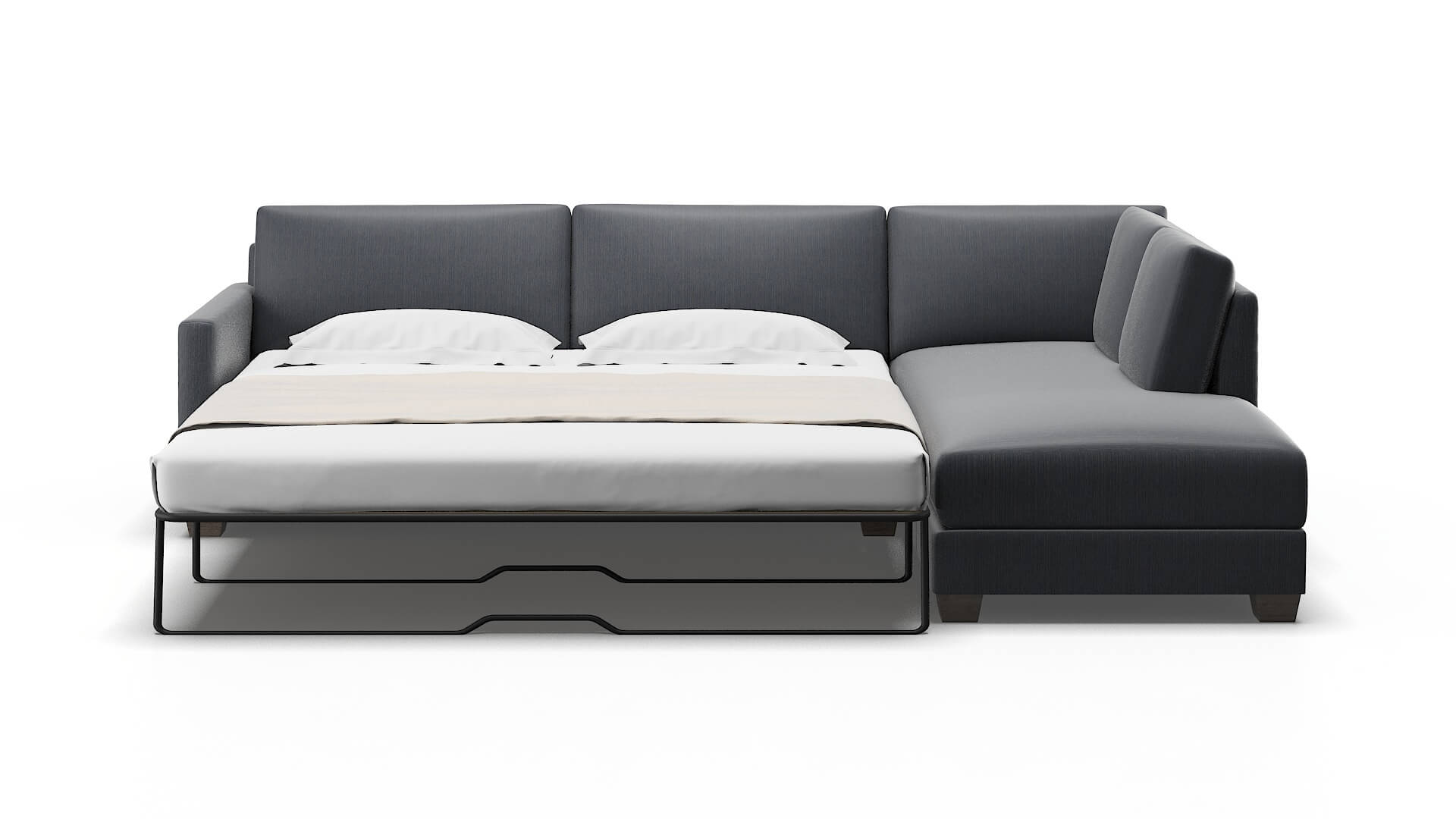 Dresden Rocket Eclipse Panel Sleeper Espresso legs 1