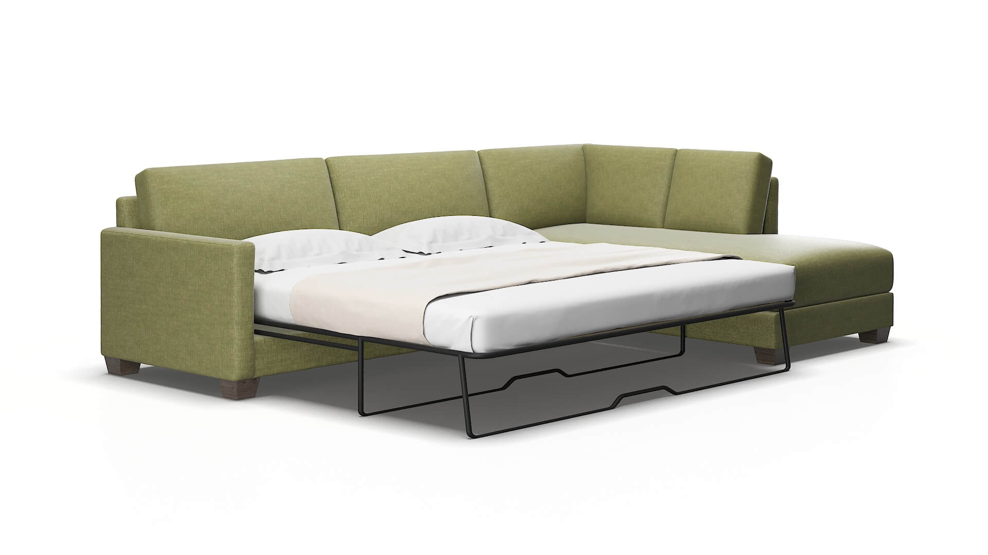 Dresden Rocket evergreen Panel sleeper Espresso Legs  2
